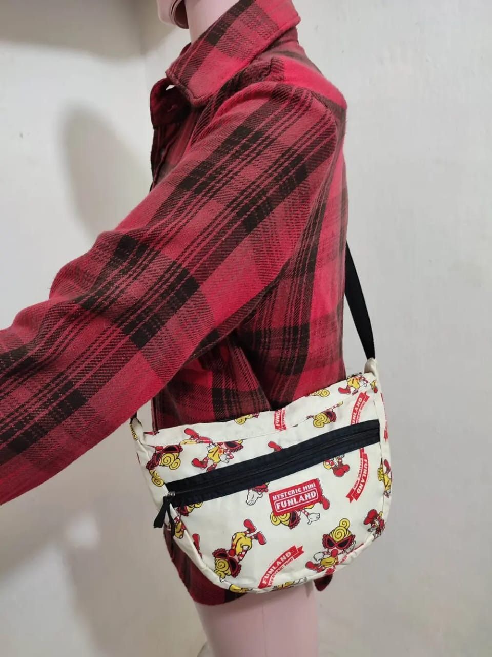 Hysteric Glamour × Japanese Brand Hysteric Glamour Fullprint Funland Crossbody / Sling bag Size ONE SIZE - 10 Thumbnail