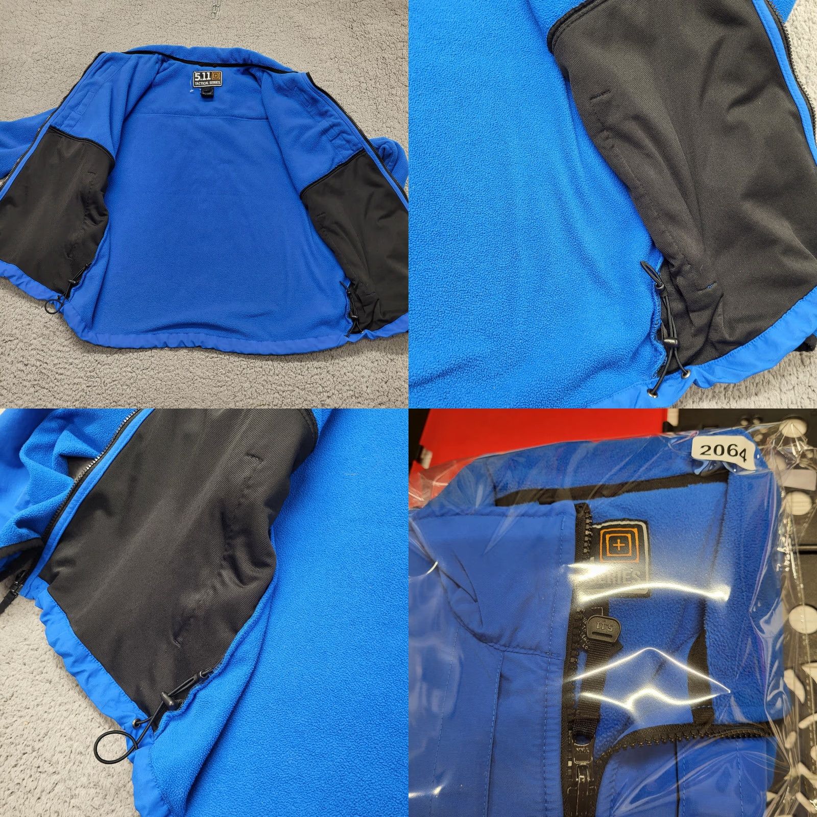 Vintage 5.11 Tactical Series Utility Jacket Mens L Blue Full Zip Pocket Bomber Jacket Stand-Up Collar Zipper Pocket Regular Fit Size US L / EU 52-54 / 3 - 10 Thumbnail
