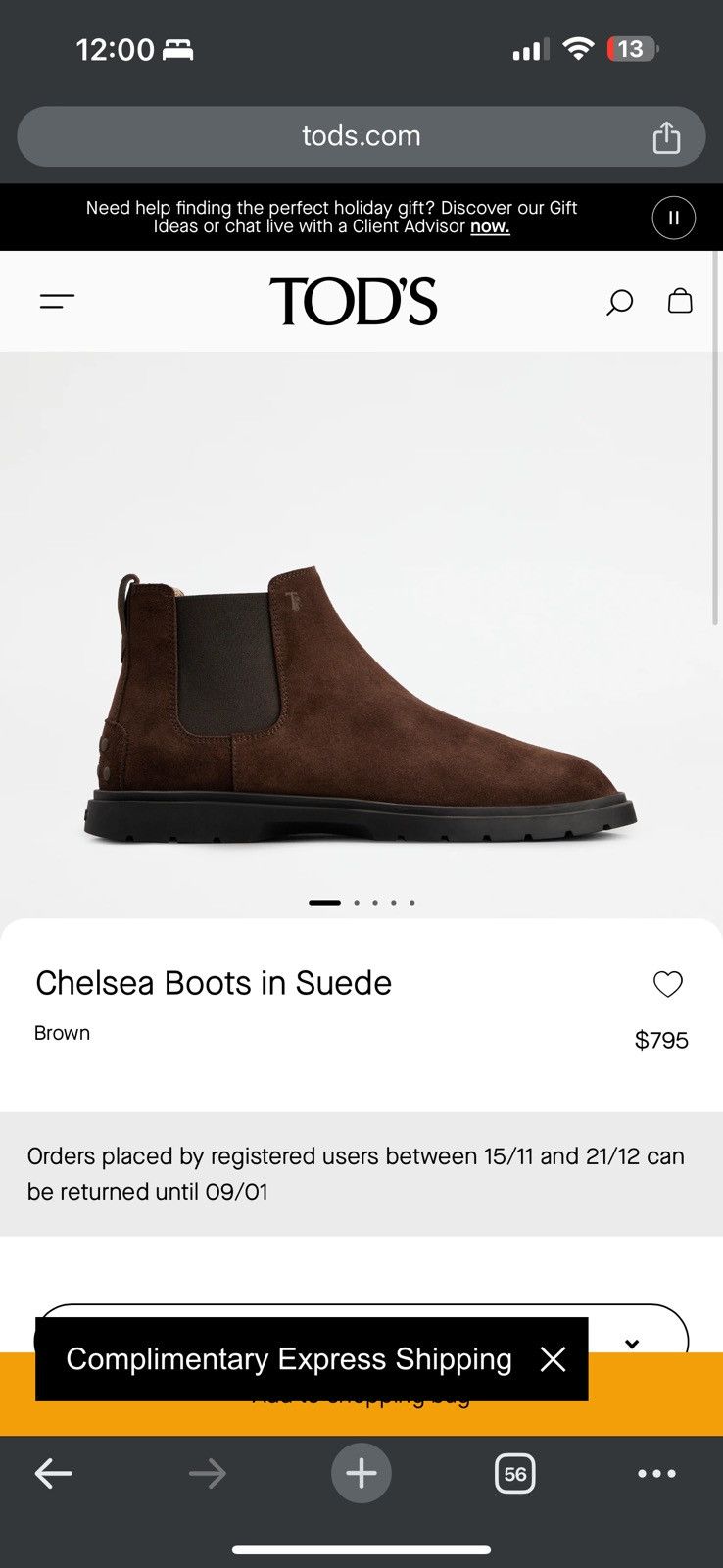 Tod's Chelsea Boots Size US 9 / EU 42 - 6 Thumbnail
