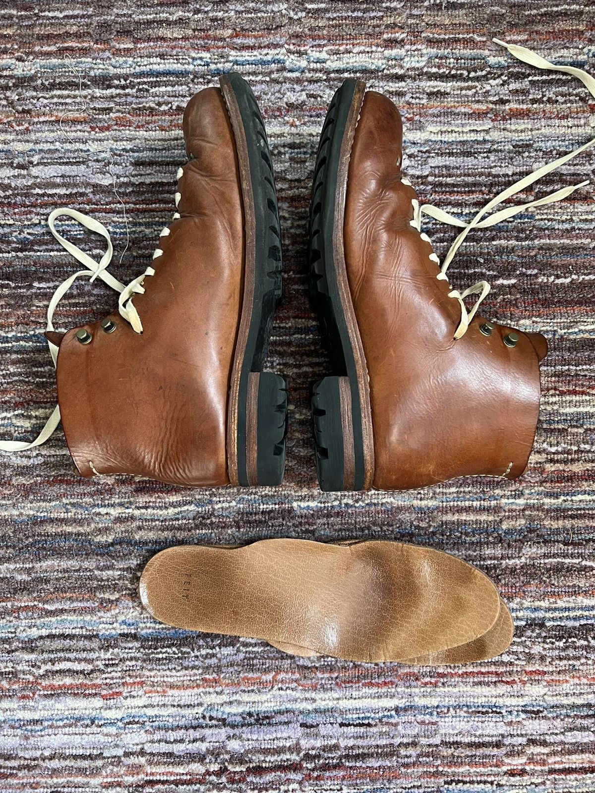 Feit Hand Sewn Unlined Hiking Boot Size US 13 / EU 46 - 1 Thumbnail