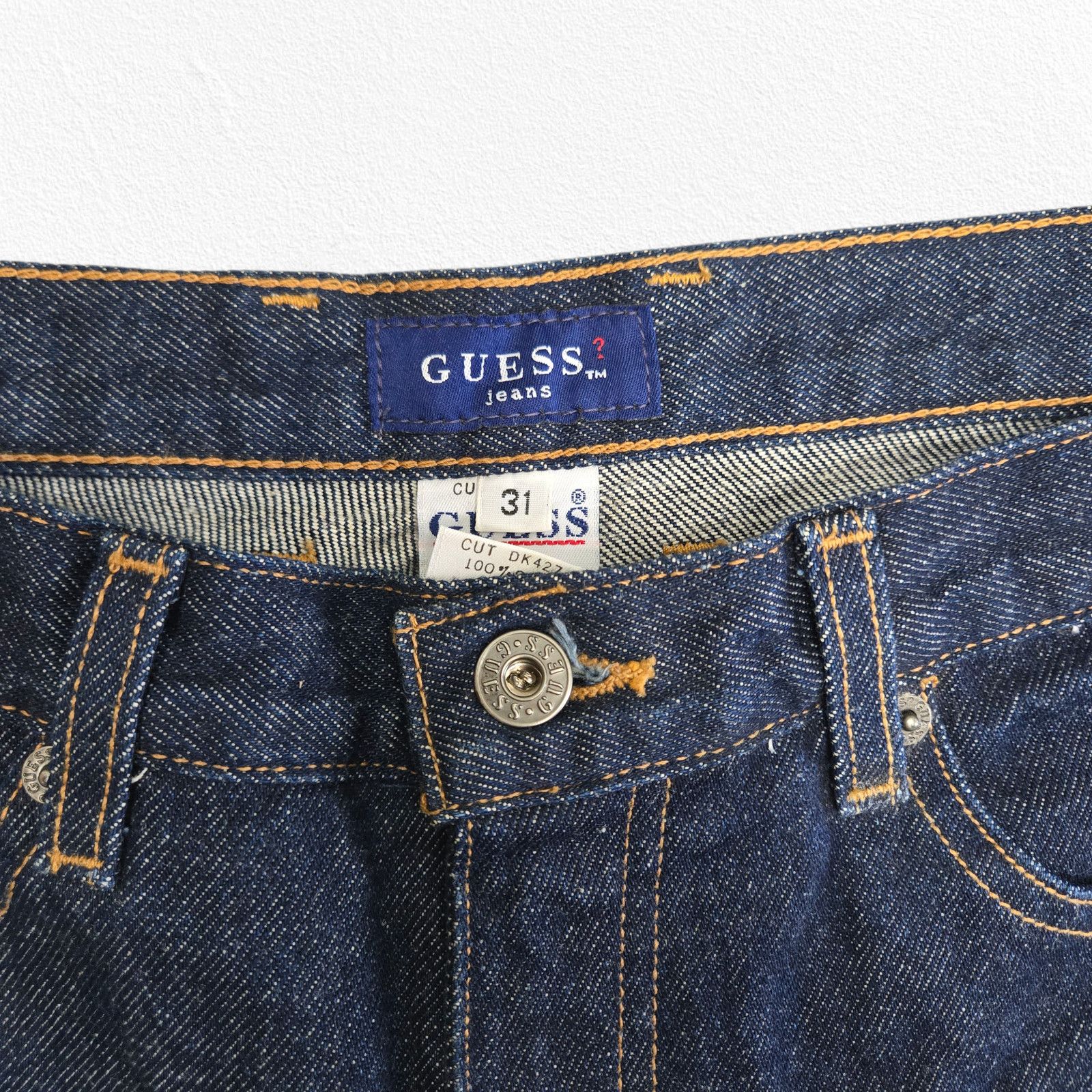 Guess Vintage 90s GUESS Bootcut Denim Jeans Size 31 Size 31" - 5 Thumbnail