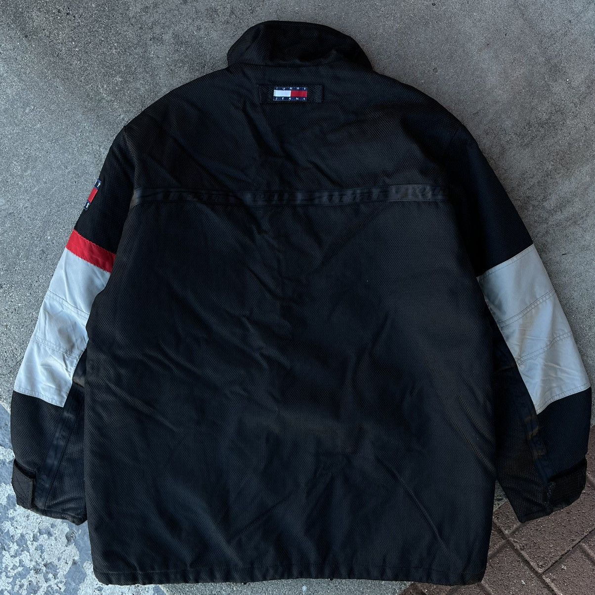 Tommy Hilfiger × Tommy Jeans × Vintage Vintage 90’s Tommy Jeans Mesh Jacket Sz L Size US L / EU 52-54 / 3 - 4 Thumbnail