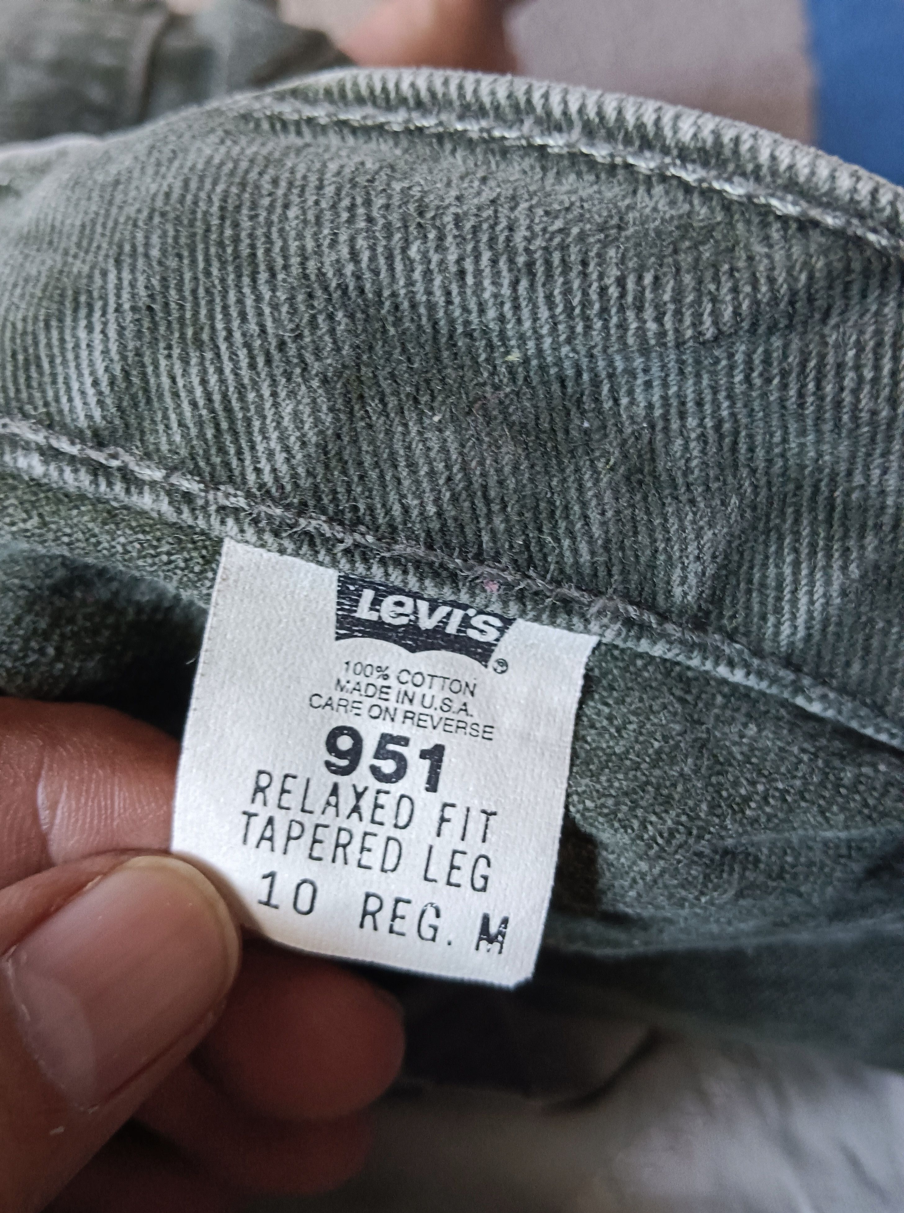 Levi's Vintage Clothing Vintage Levis 951 size 29 x 30.1 Relaxed Fit Made in usa Size US 29 - 7 Thumbnail