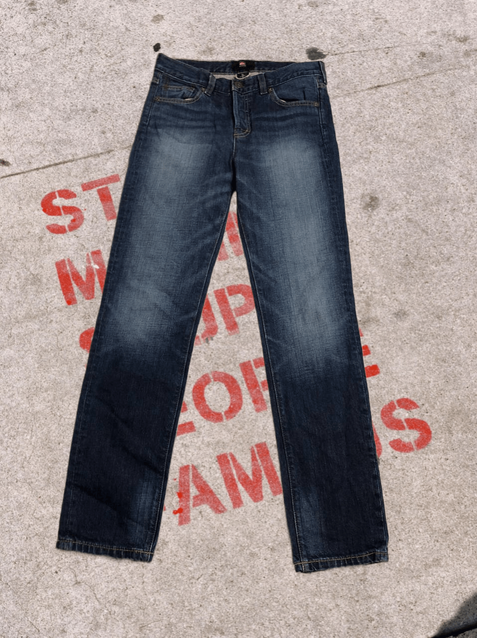 Quiksilver QUICKSILVER Jeans Straight Men's Regular Fit Size US 28 / EU 44 - 1 Thumbnail