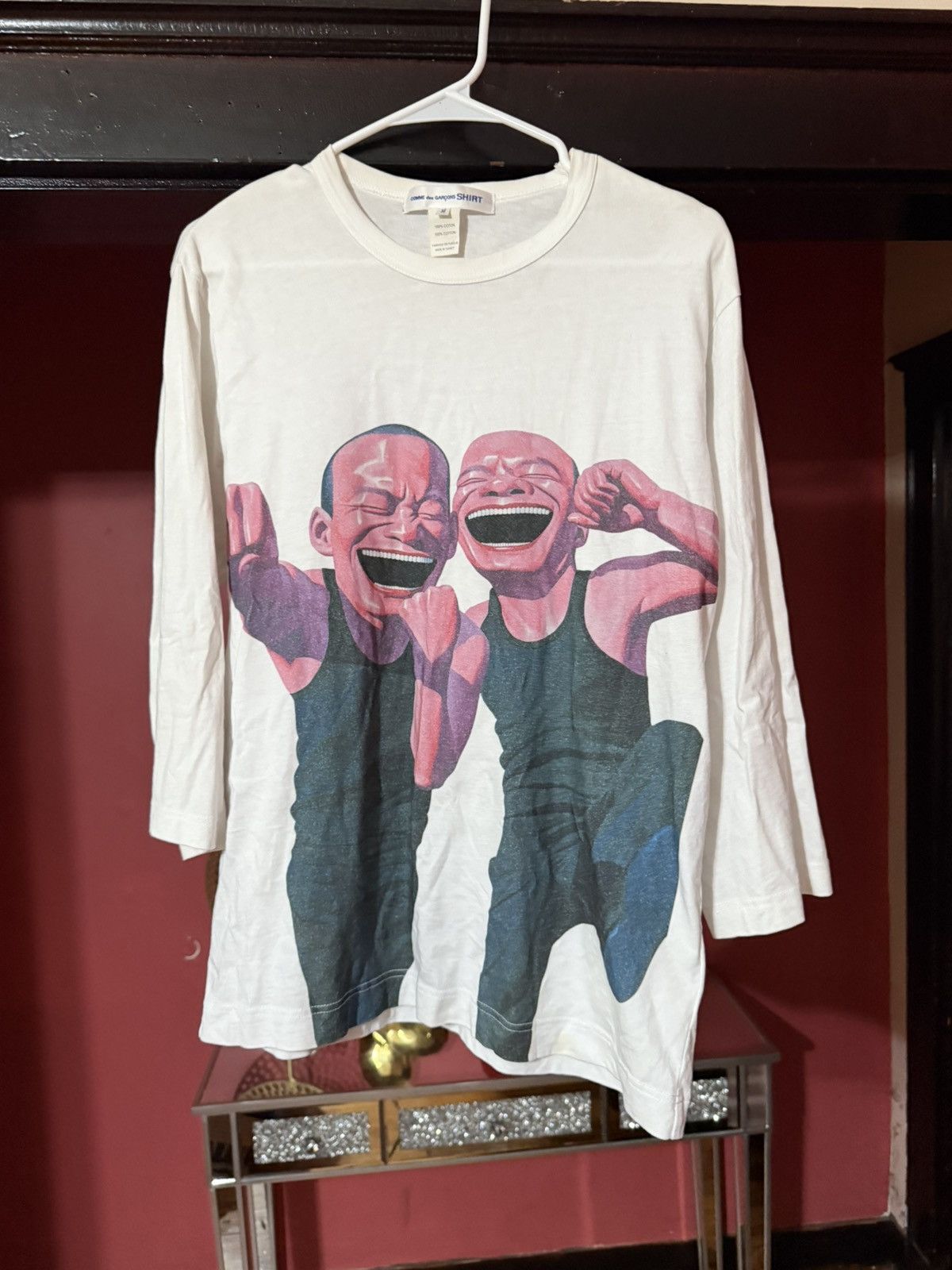 Comme Des Garcons Yue Minjun | Grailed