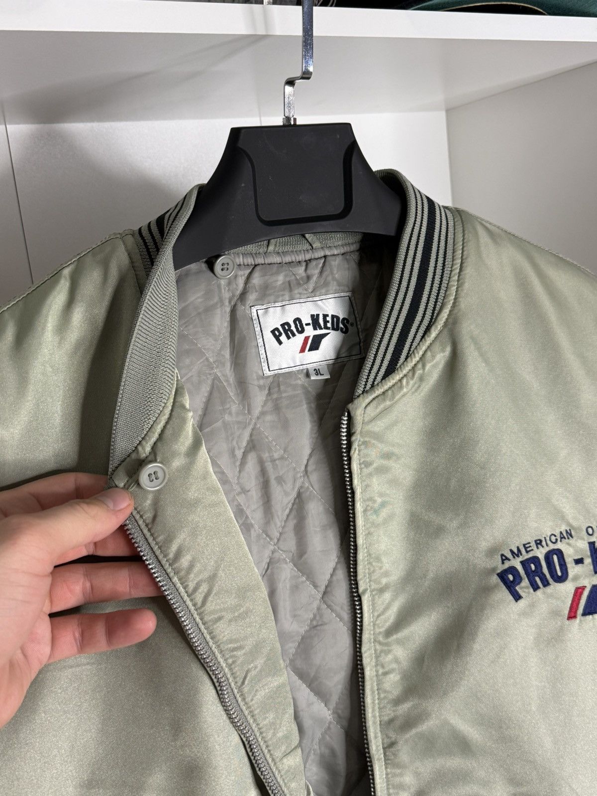 Pro-Keds Vintage Pro-Keds Big logo Bomber size 3L Size US XXL / EU 58 / 5 - 7 Thumbnail