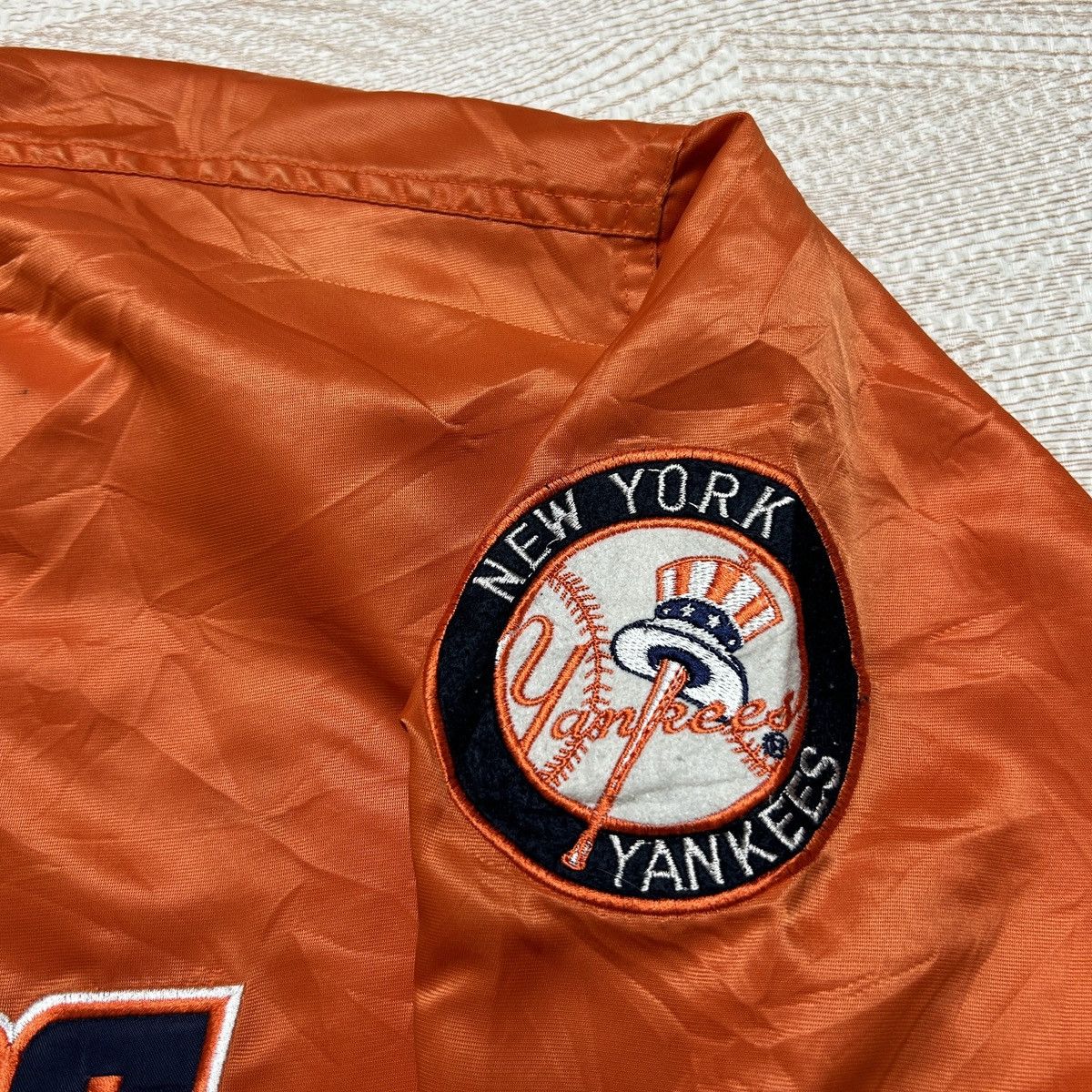 MLB × New York Yankees WWS Bomber jacket New York Yankees Orange Size US L / EU 52-54 / 3 - 4 Thumbnail