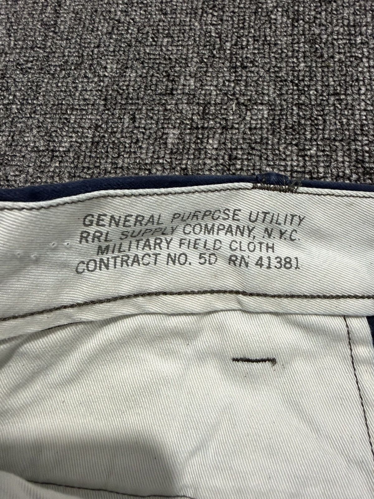 RRL Ralph Lauren Double RL, RRL Herringbone twill field millitary pant Size US 31 - 6 Thumbnail