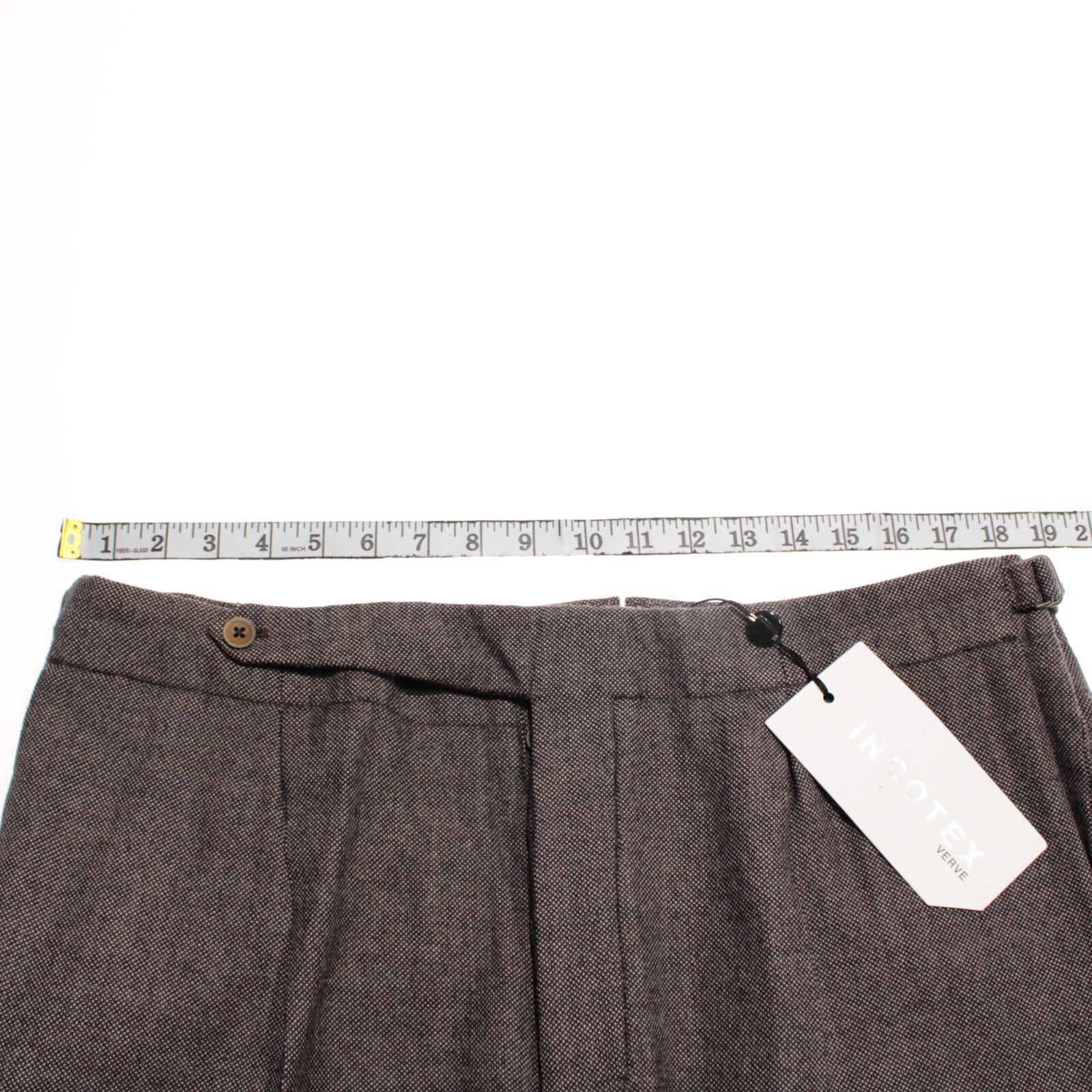 Incotex INCOTEX New with tags Dress Pants Size 38 US In Brown Size US 38 / EU 54 - 5 Thumbnail