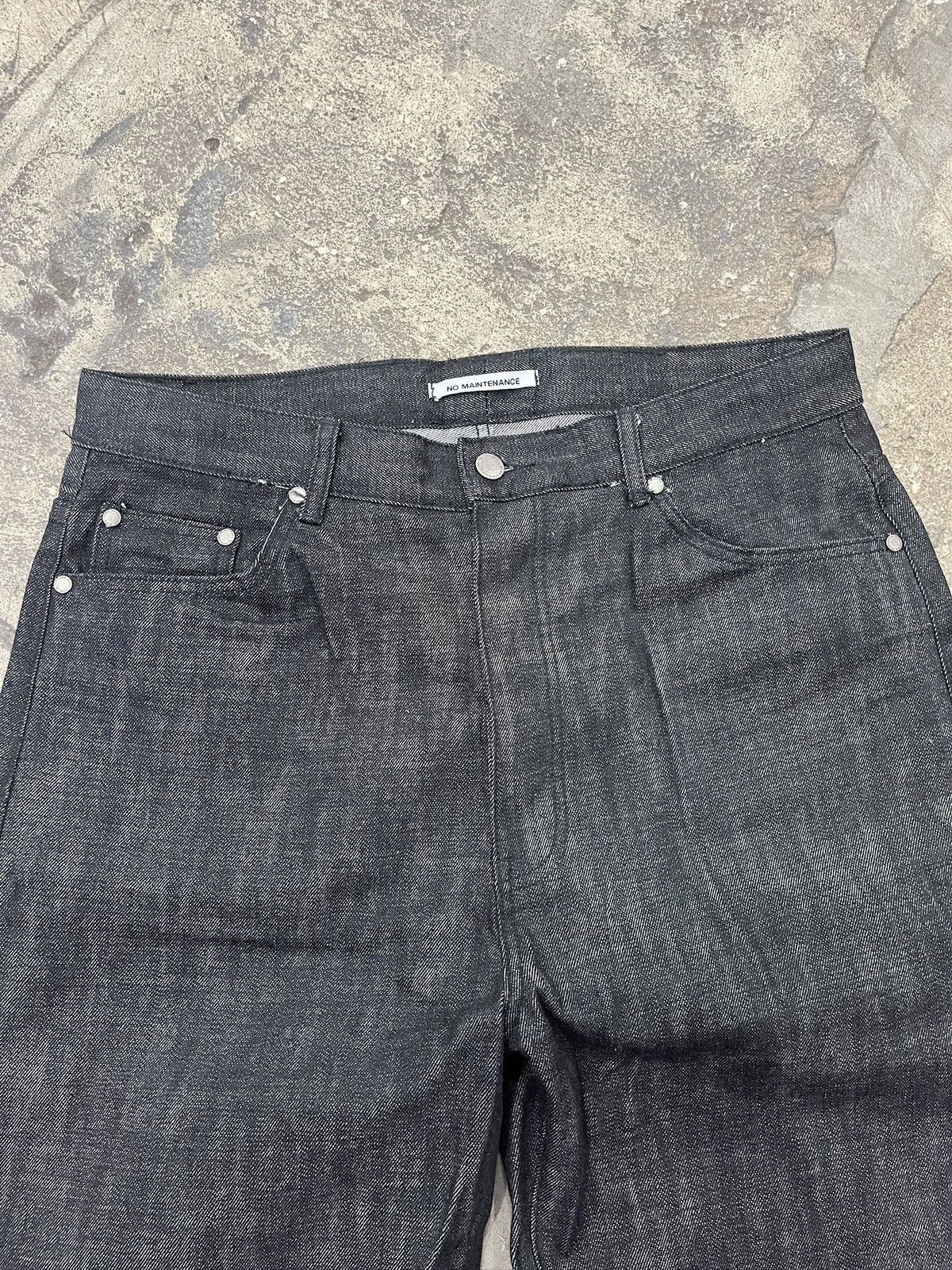 No Maintenance No Maintenance Wide Leg Selvedge Jeans Size US 36 / EU 52 - 7 Thumbnail