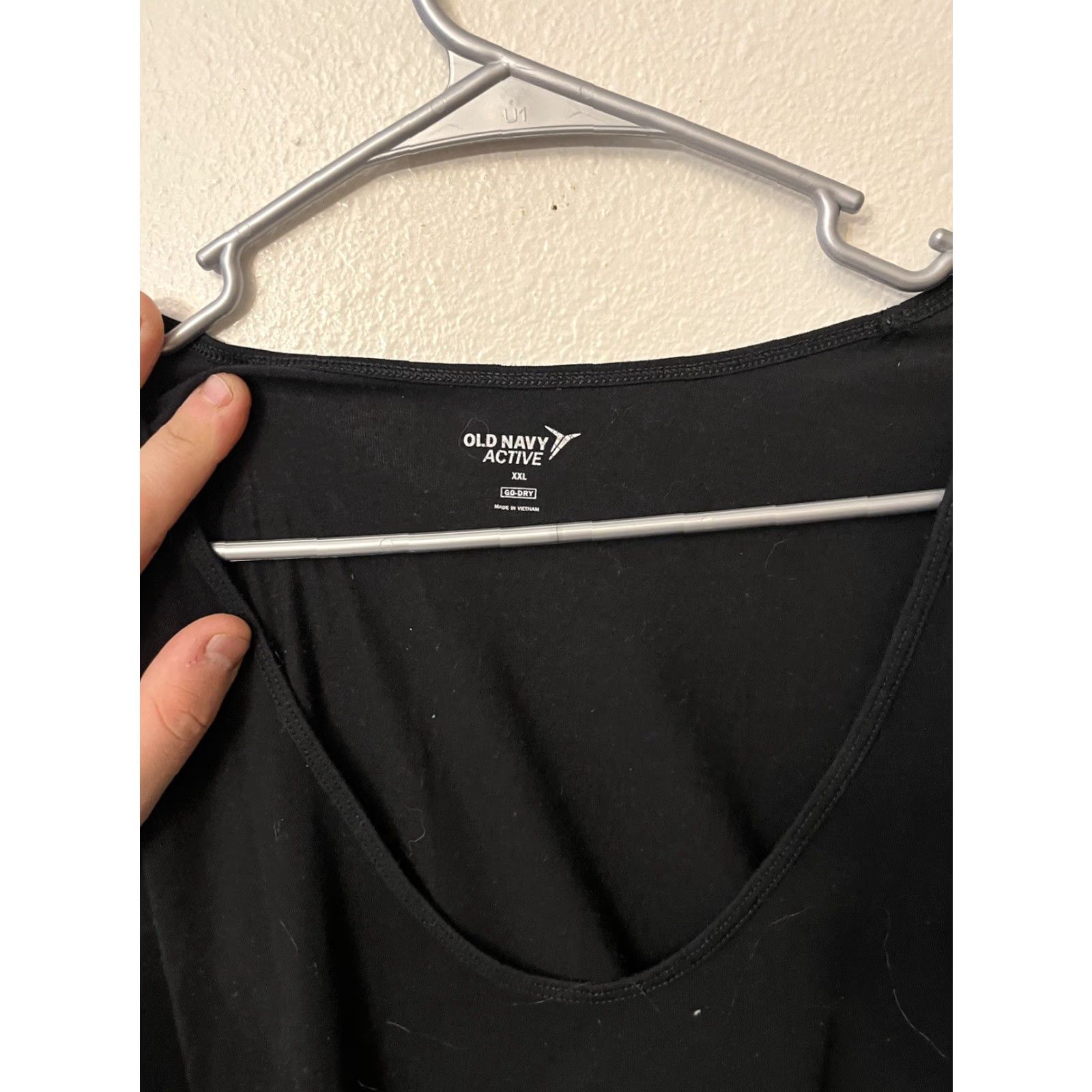 Old Navy Old Navy T-Shirt Women's XXL Black Short Sleeve V-Neck Active Go-Dry Casual Shirt Womens XXL Black V-Neck Short Sleeve Athletic Go-Dry Old Navy Size XXL / US 16-18 / IT 52-54 - 2 Thumbnail