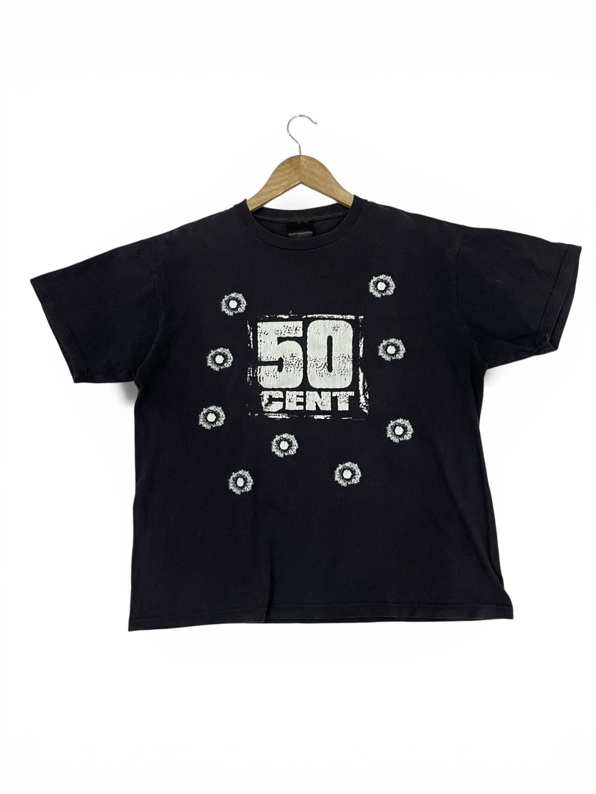 50 Cent Vintage 50 cent Hiphop Rapper T-shirt Size US L / EU 52-54 / 3 - 1 Thumbnail