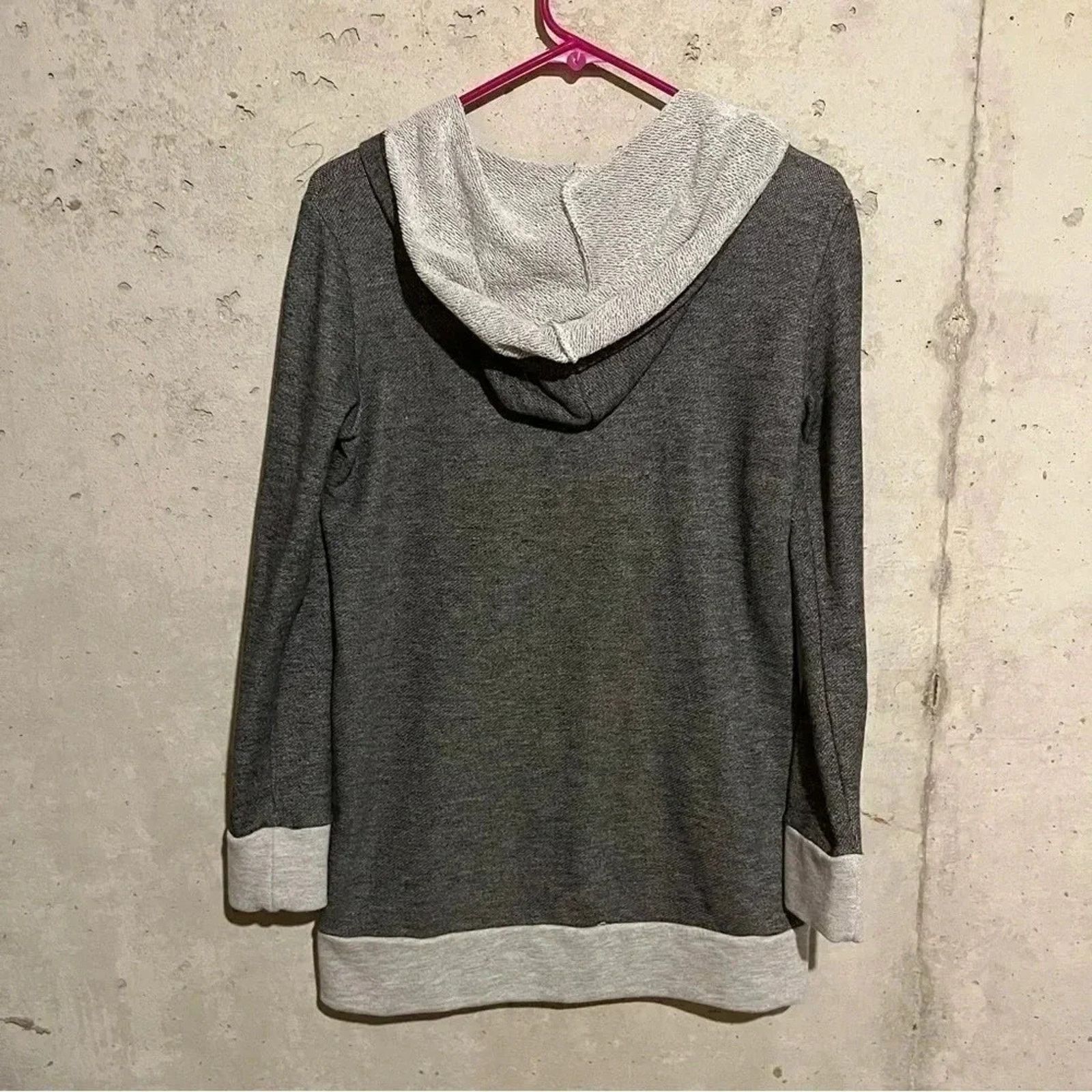 Other Bar By Melir Kazan Grey Quarter Zip Hooded Sweatshirt Size S Size S / US 4 / IT 40 - 6 Thumbnail