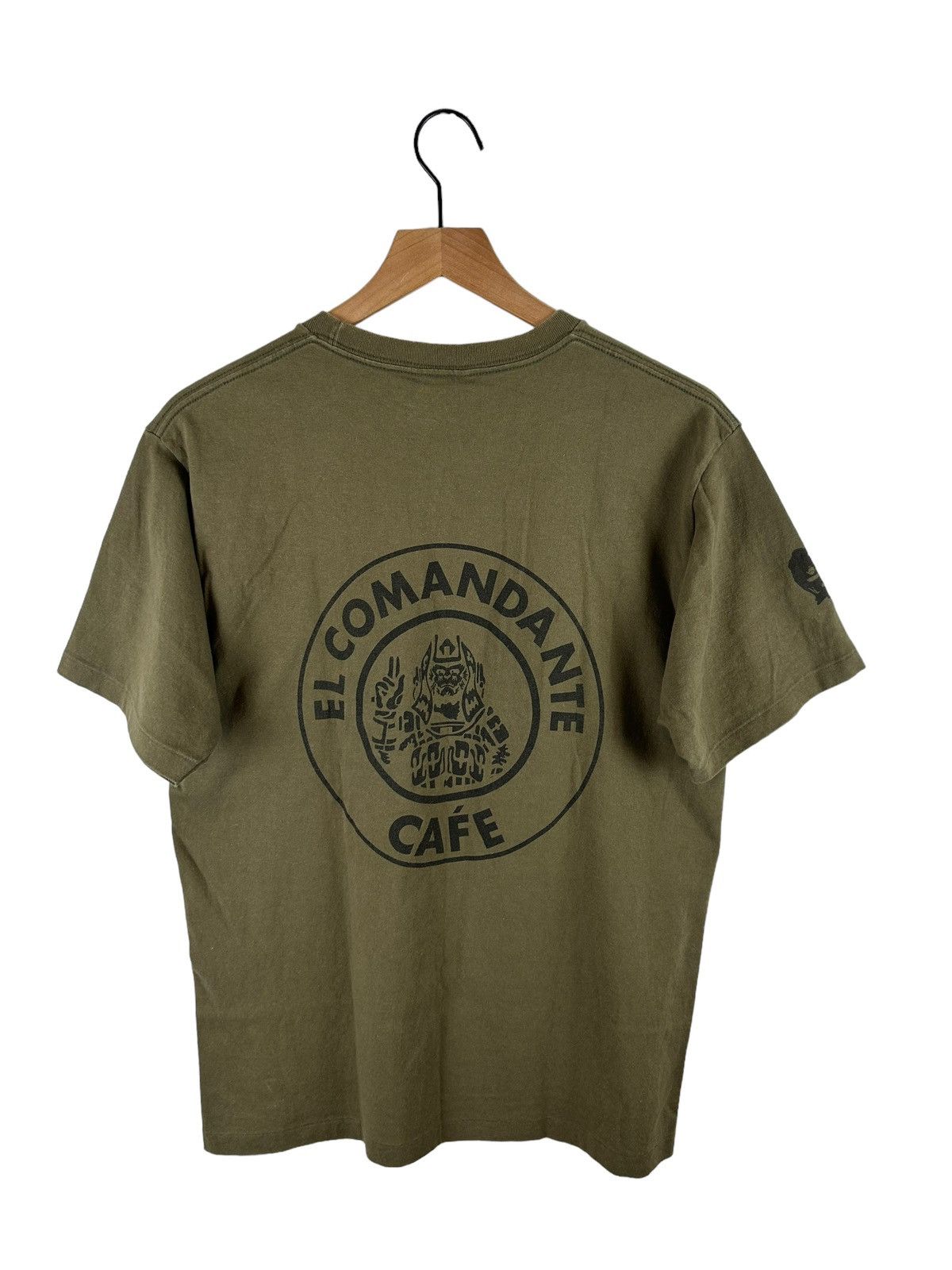 Bape Bape El Comandante Cafe Print T-Shirt Size US M / EU 48-50 / 2 - 1 Thumbnail