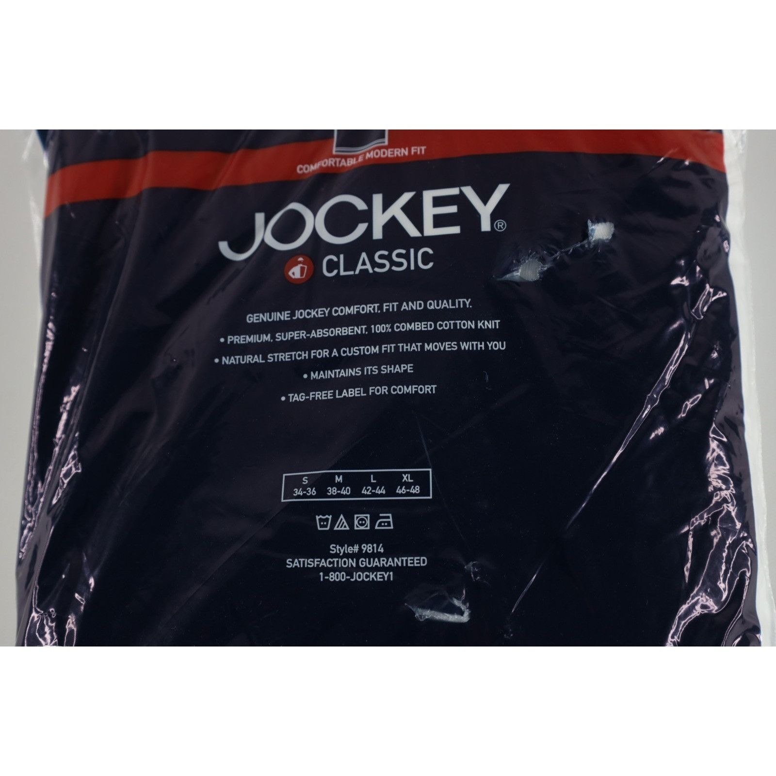 Jockey Deadstock Vintage Y2K Jockey 3 Pack Blank V-Neck T-Shirt Size US L / EU 52-54 / 3 - 6 Thumbnail