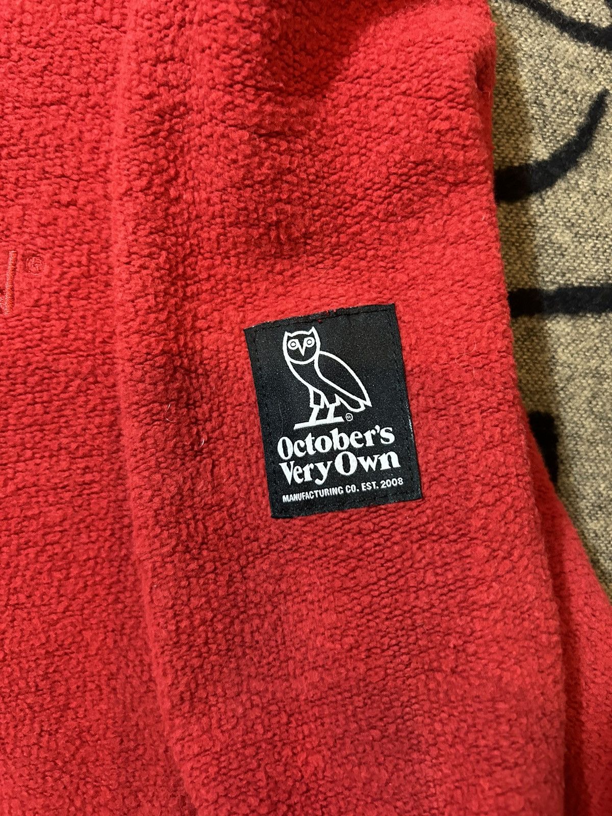 October's Very Own OVO Terry Cloth Wordmark Sweater Size US M / EU 48-50 / 2 - 4 Thumbnail