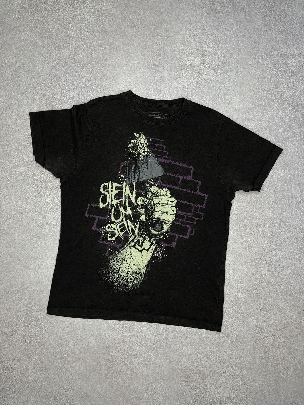 Band Tees Vintage Rammstein 1994 Stein Um Stein Shirt Rock Tee Size US M / EU 48-50 / 2 - 1 Thumbnail