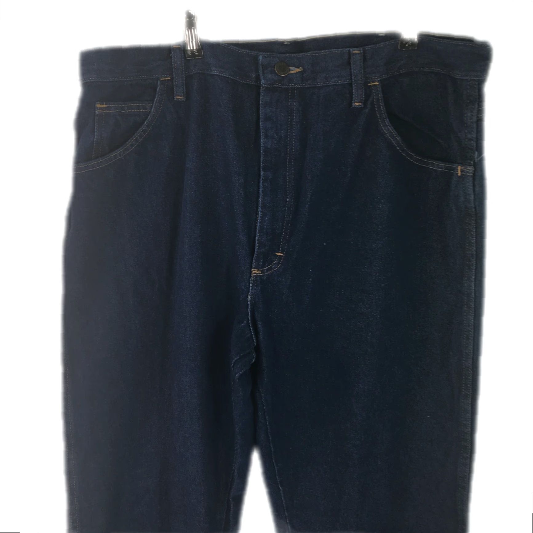 Vintage Rustler Denim Straight Leg Jeans Mens 40X30 Blue High Rise Regular Jeans Size US 40 / EU 56 - 3 Thumbnail