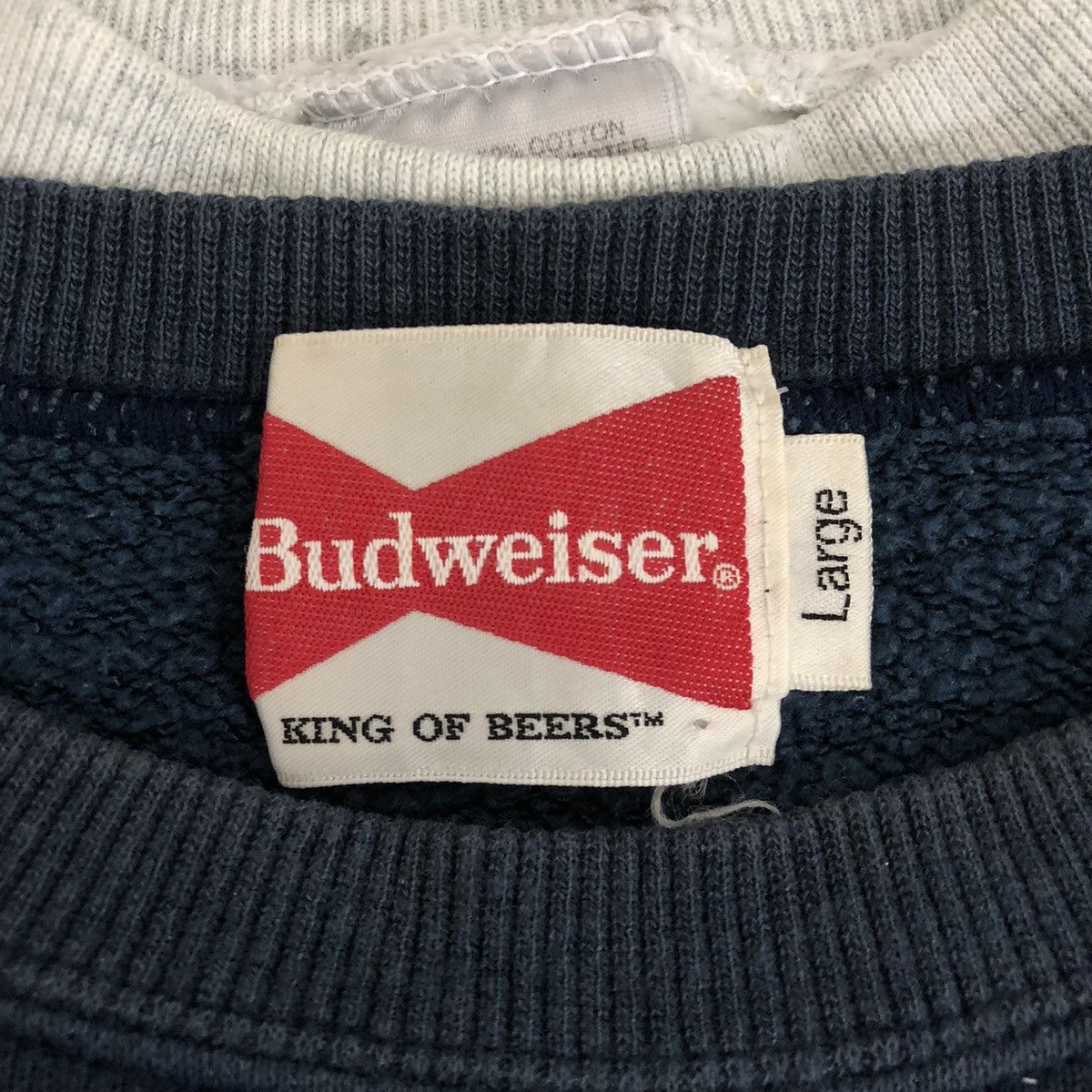 Budweiser BUDWEISER King Of Beers Embroidery Logo Sweatshirt Size US L / EU 52-54 / 3 - 7 Thumbnail