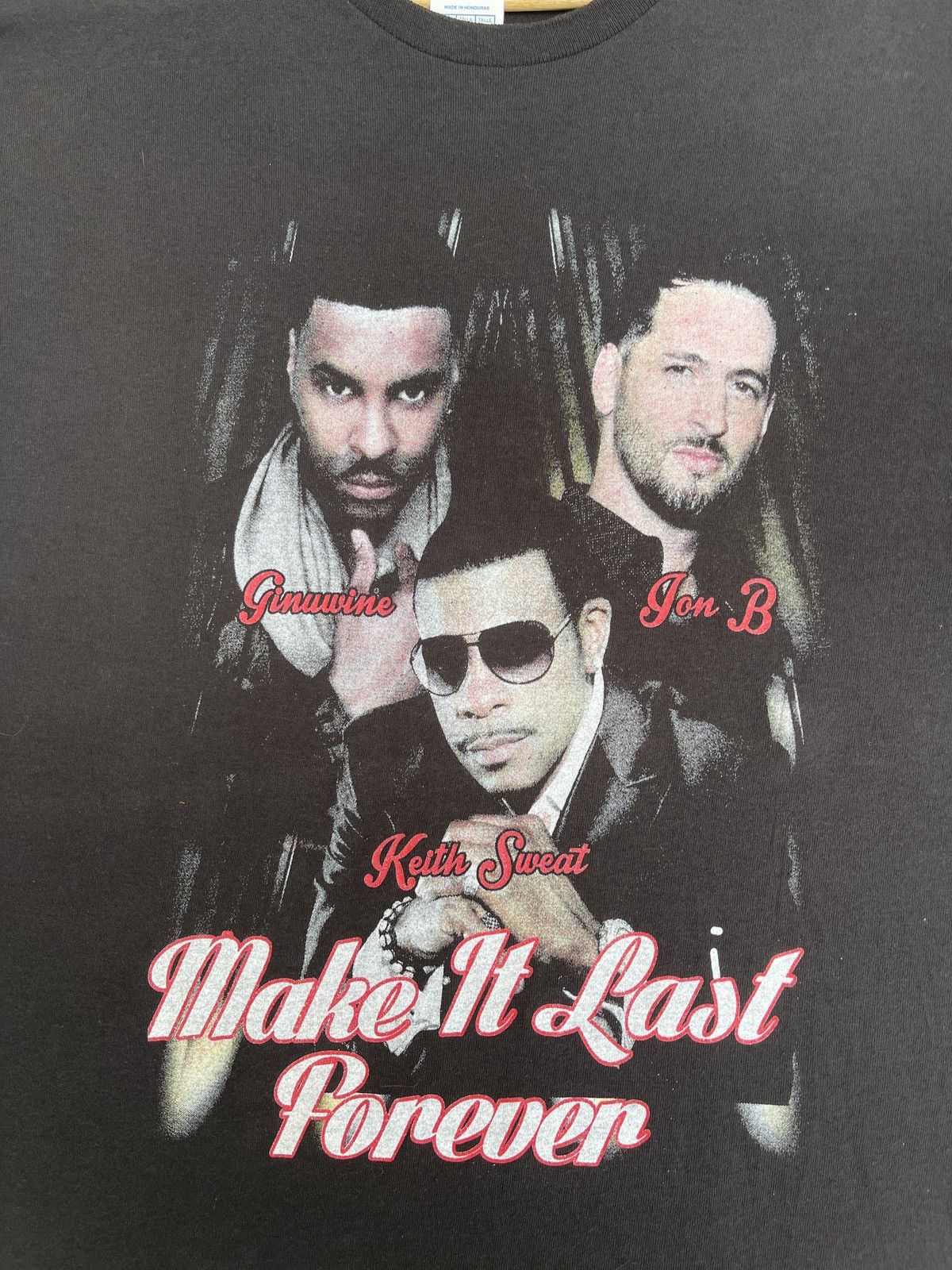 Band Tees × Rap Tees × Vintage Last Drop🔥Vtg Make It Last Forever Song By KEITH SWEAT Tee Size US XL / EU 56 / 4 - 7 Thumbnail