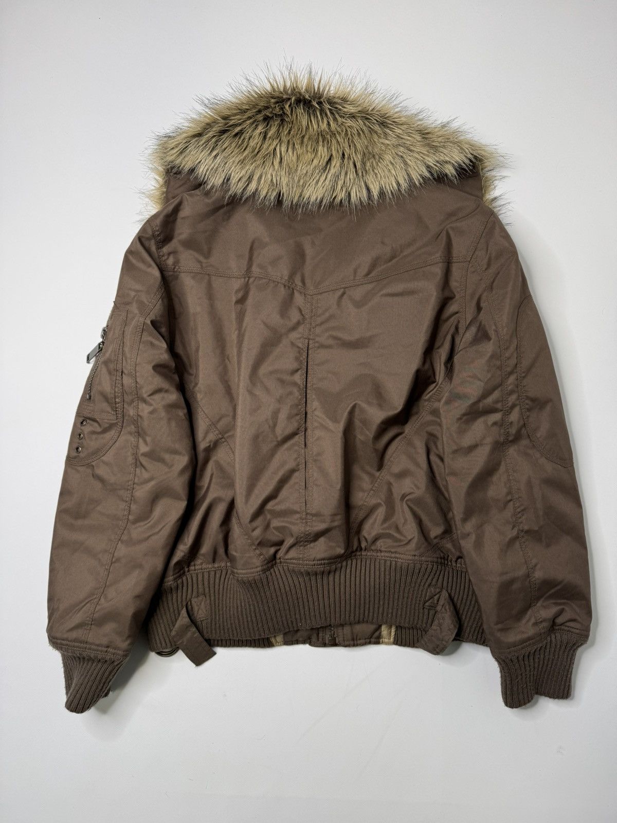 Vintage Vintage avant garde fur jacket if6was9 l.g.b. n2b sk8 drip Size US M / EU 48-50 / 2 - 6 Thumbnail