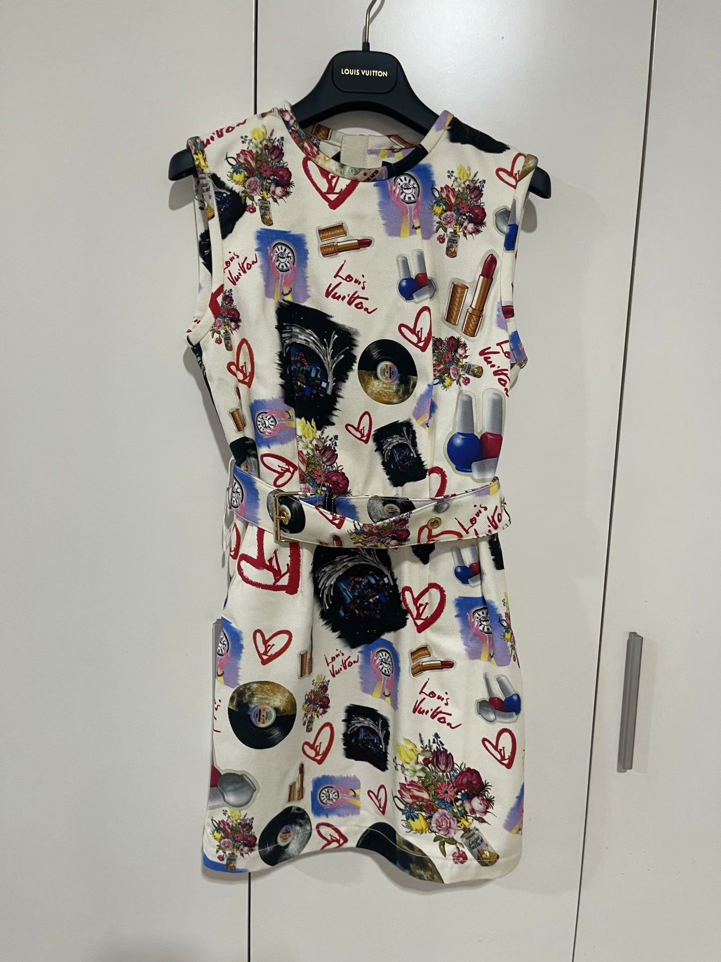 Louis Vuitton LV Denim Printed Women's Dress Size XXS / US 00 / IT 34 - 1 Thumbnail