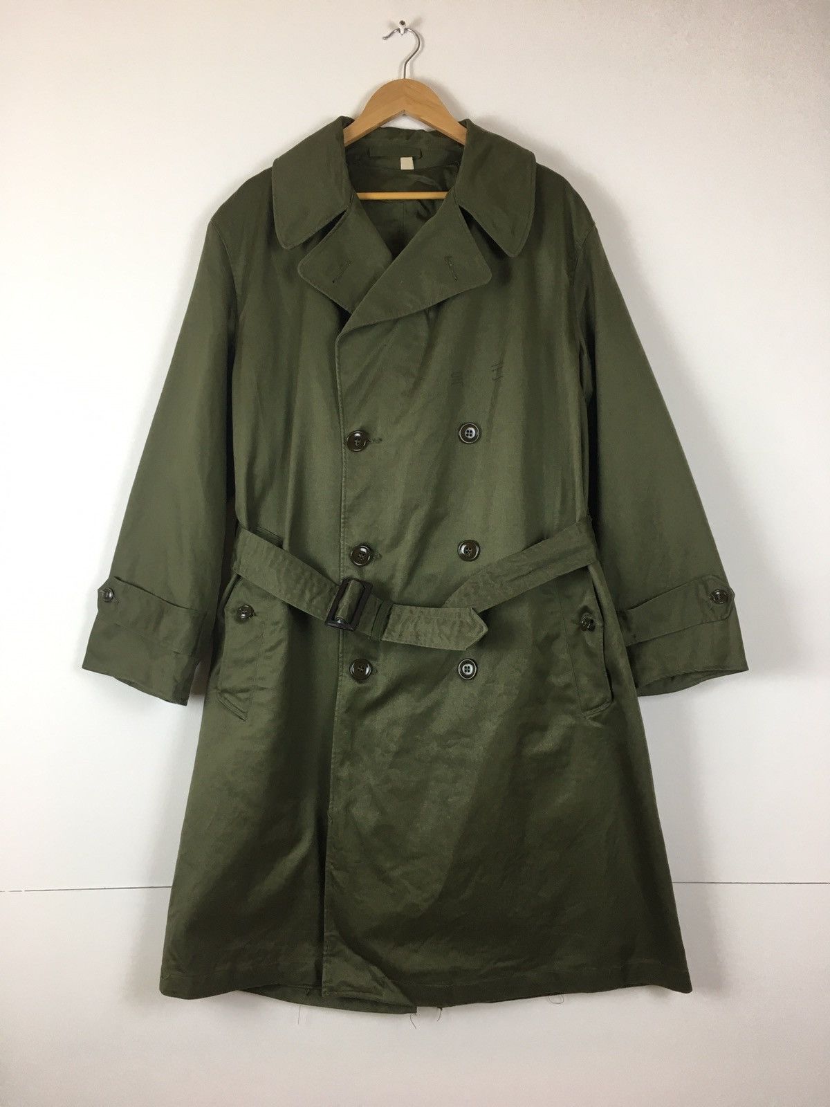 Vintage Vintage Military 50s Inspector Overcoat By Tipton INC Size US L / EU 52-54 / 3 - 1 Thumbnail
