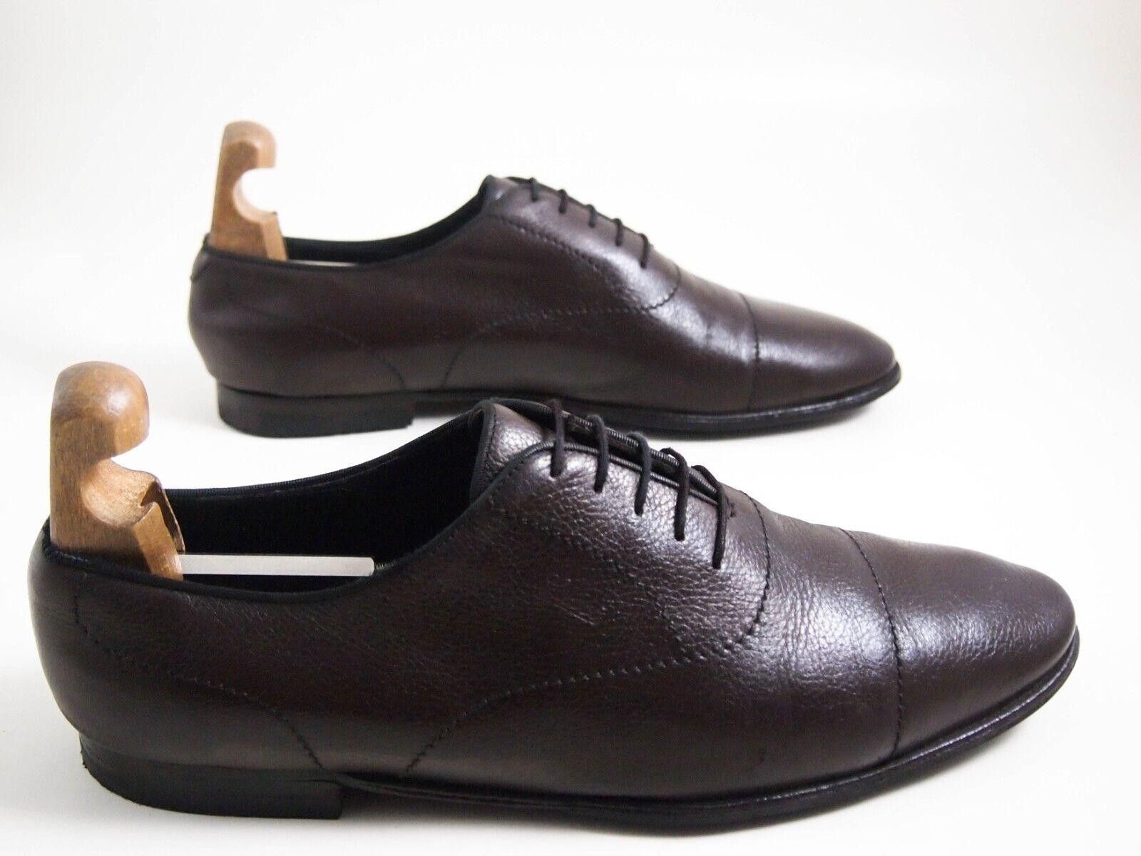 Gucci Gucci Wholecut Oxford Brown Leather Size EU 44.5 US 11.5 Size US 11.5 / EU 44-45 - 4 Thumbnail