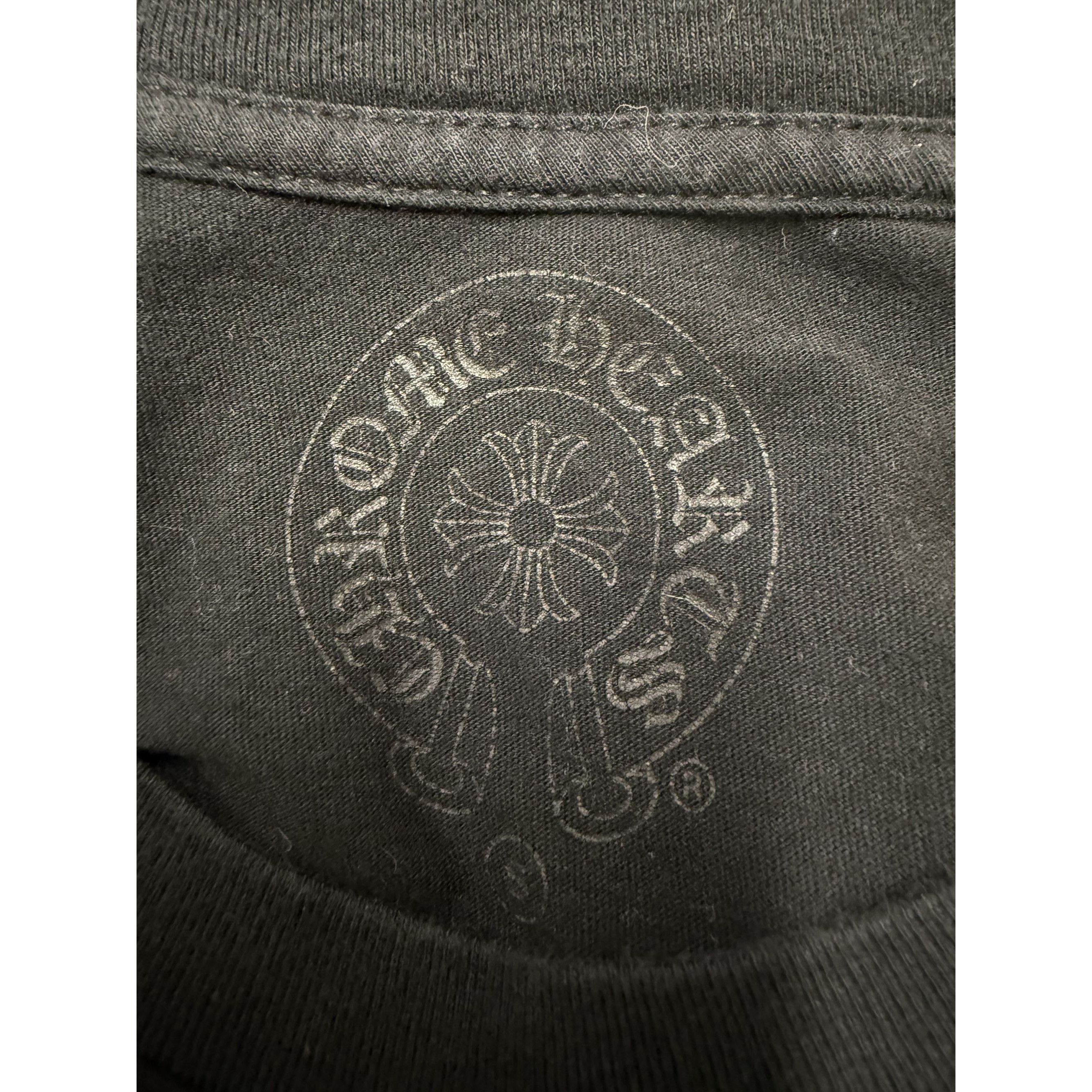 Chrome Hearts Chrome Hearts Black Long Sleeve Shirt With Pocket & Colorful Size US S / EU 44-46 / 1 - 3 Thumbnail