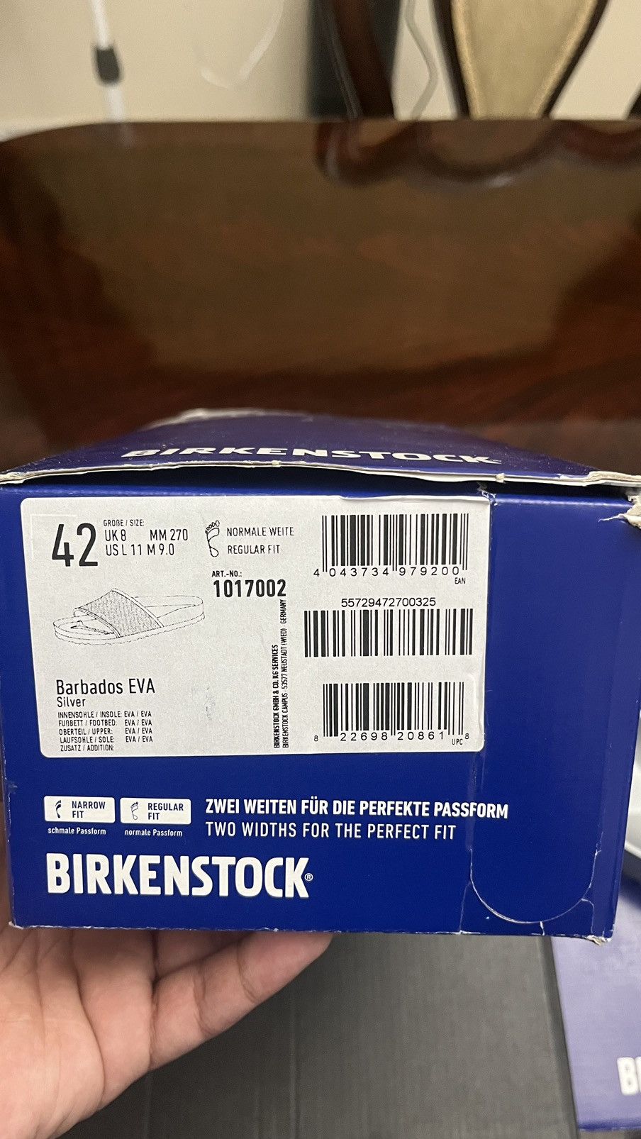 Birkenstock Birkenstock Barbados Eva Silver Size US 9 / EU 42 - 4 Thumbnail