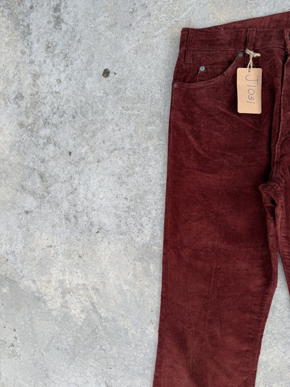 Levi's Vintage 70’s Levis Corduroy Pants Flared Jeans 517 Size US 33 - 3 Thumbnail