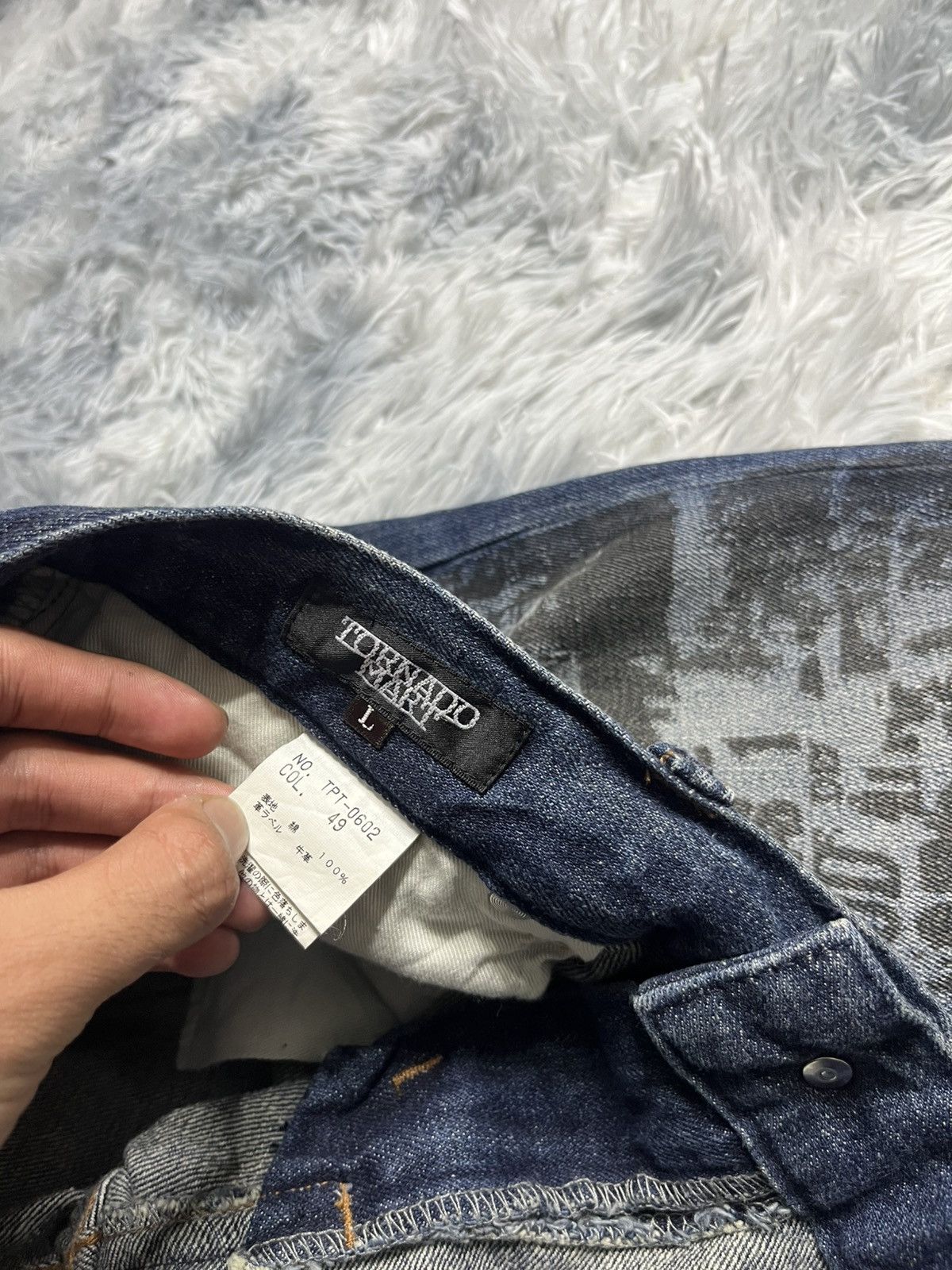 Tornado Mart Rare🔥Tornado Mart Flared Jeans Size US 32 / EU 48 - 4 Thumbnail
