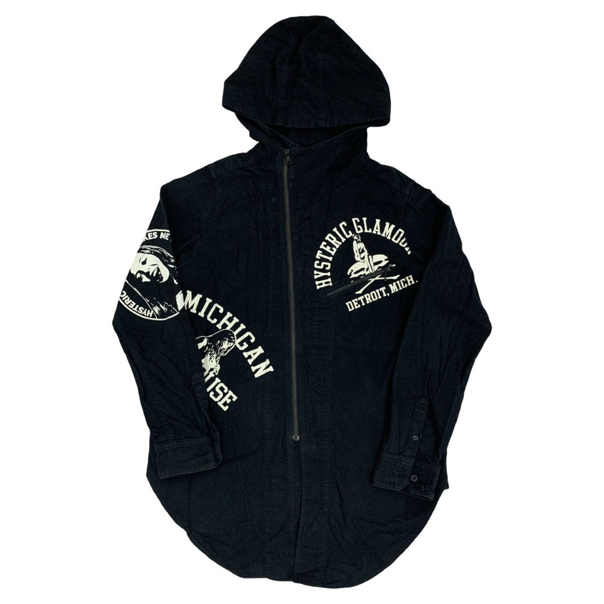 Destory all monster×Hysterics zip hoodie Hysteric Glamour Hysteric Glamour x Destroy all monsters zip