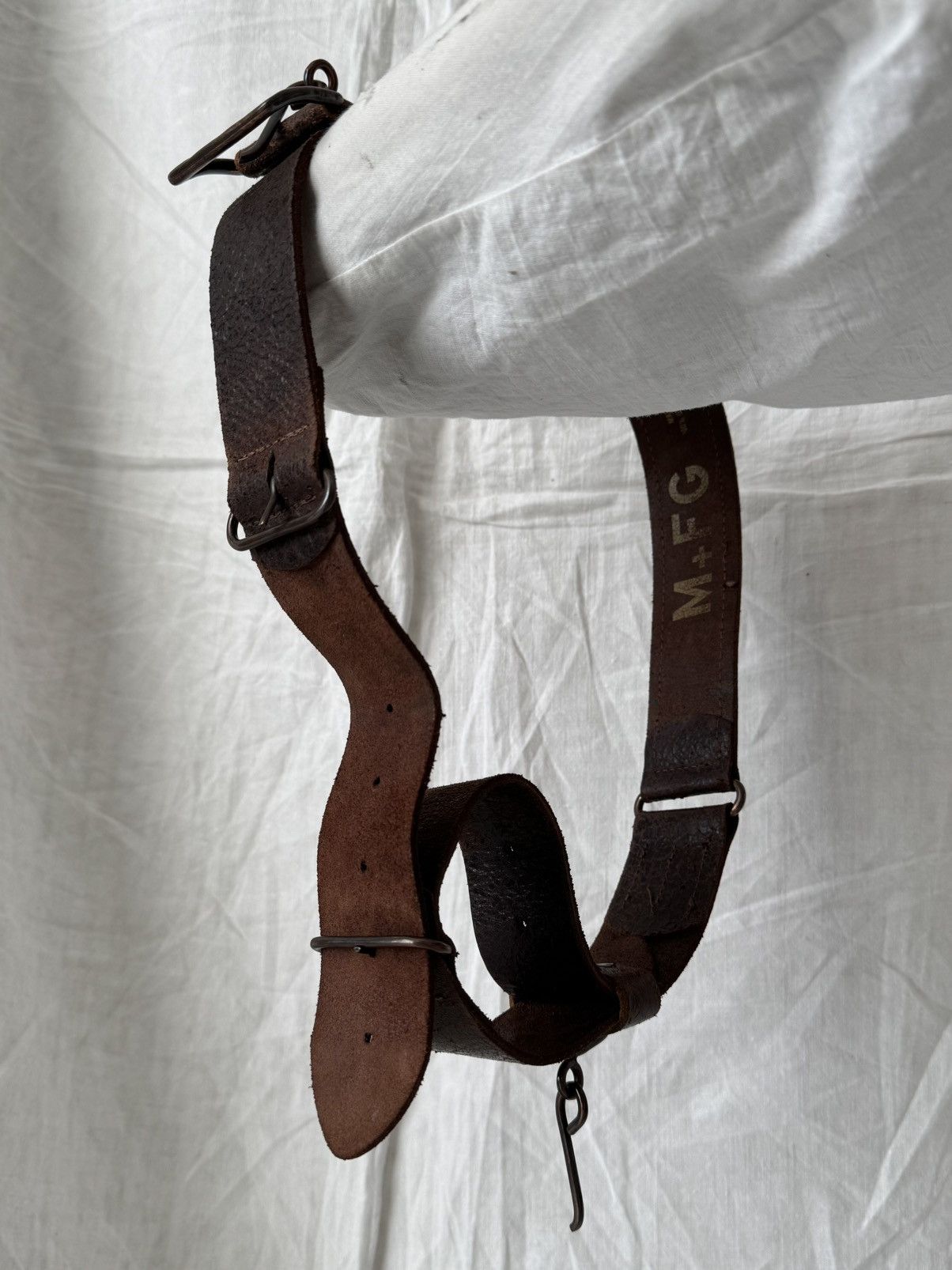 Marithe + Francois Girbaud Vintage Marithe & Francois Girbaud Leather Belt Size ONE SIZE - 1 Thumbnail