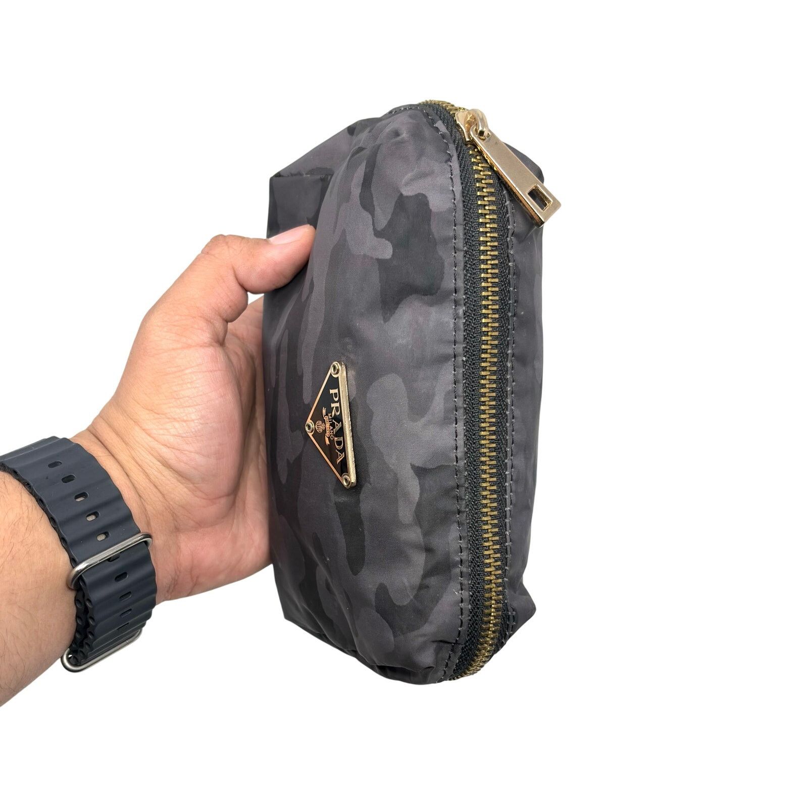 Prada Prada Camo Zipper Pouch Size ONE SIZE - 2 Thumbnail