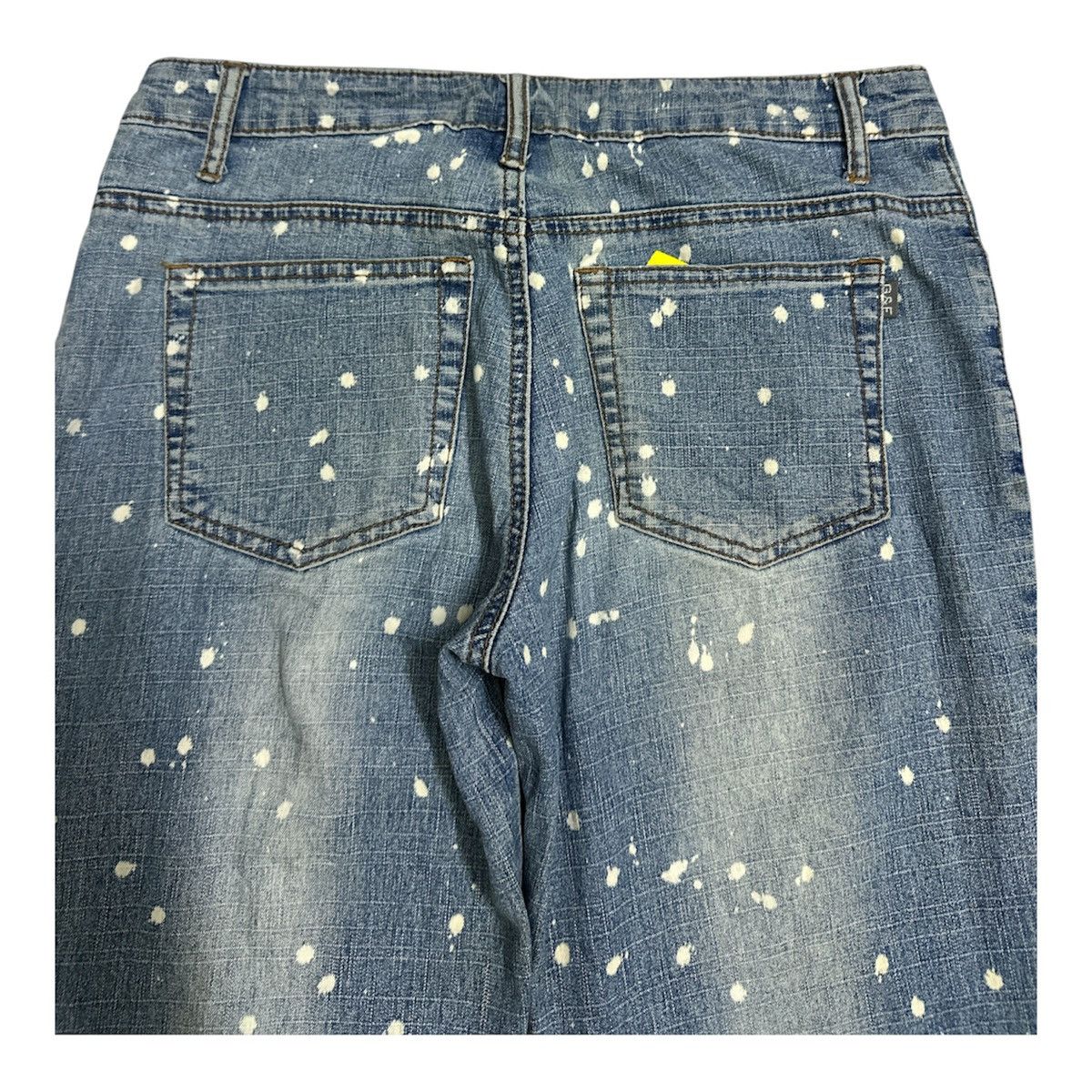 Distressed 2000s Bandana Flare Jeans Japanese Y2K Goa Lgb