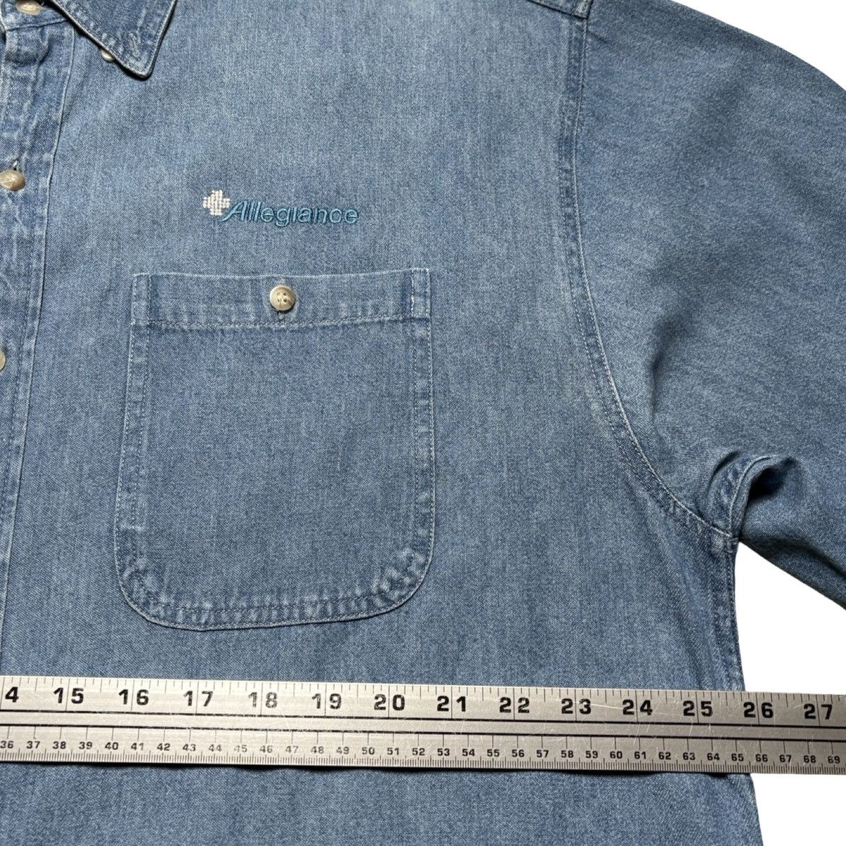 Other 90s Eagle Dry Goods Denim Button Shirt XL Allegiance Size US XL / EU 56 / 4 - 3 Thumbnail