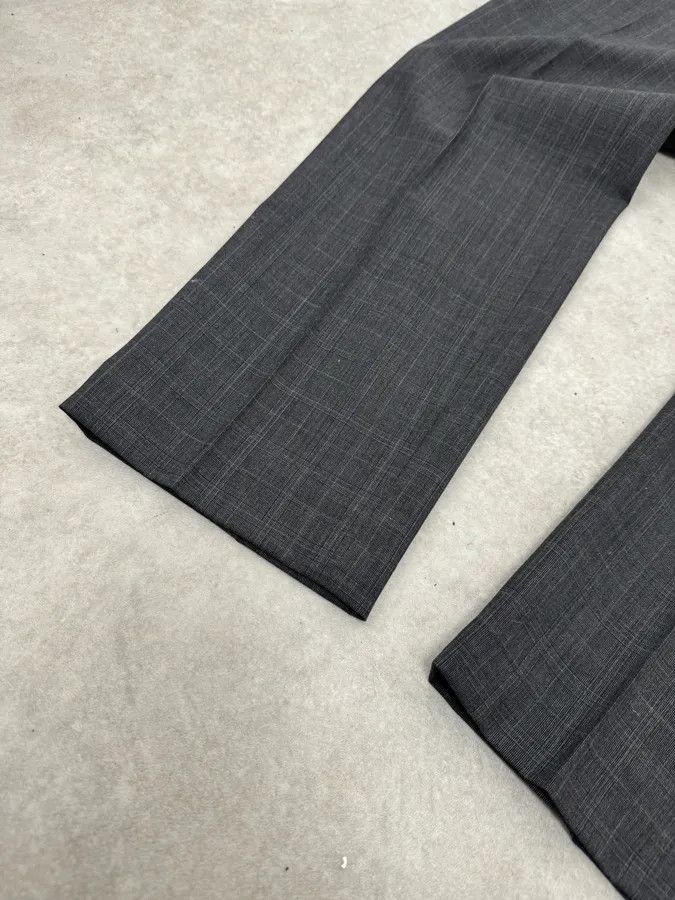 Dolce & Gabbana 2000s Dolce & Gabbana Grey Wool Checkered Classy Tailored Pants Size US 34 / EU 50 - 8 Thumbnail