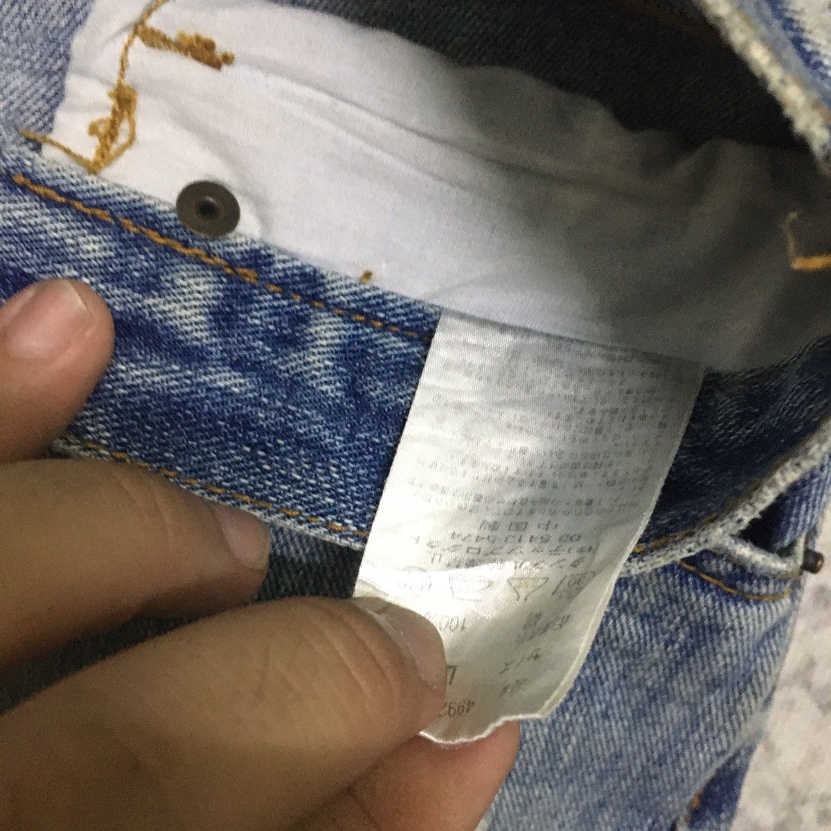 Japanese Brand Dirty & Distress Japanese Brand Punk Rock Denim Size US 31 - 16 Thumbnail