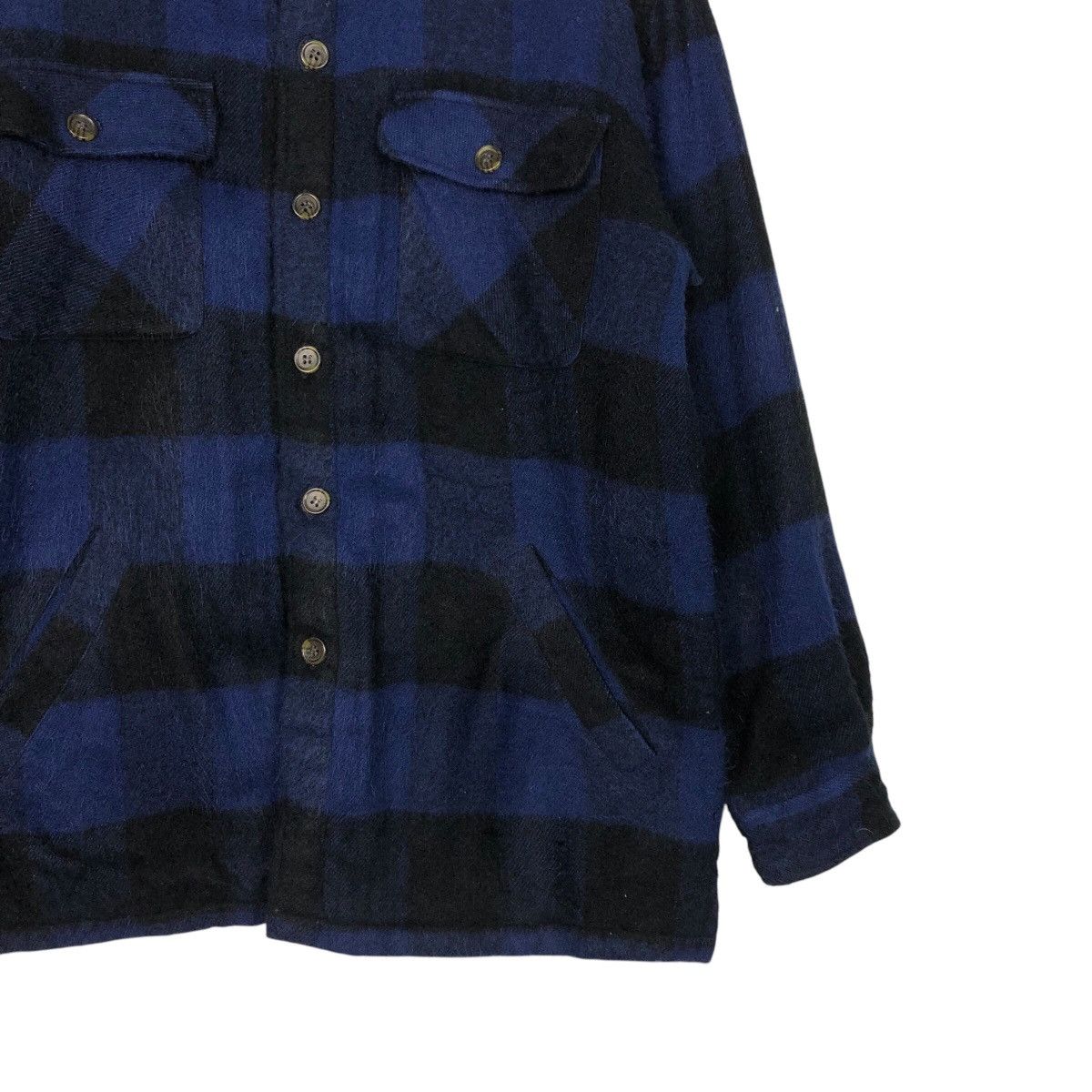 Japanese Brand 📌Vintage Our Pride Flannel Shirt Jacket Tartan Issey Miyake Size US L / EU 52-54 / 3 - 6 Thumbnail