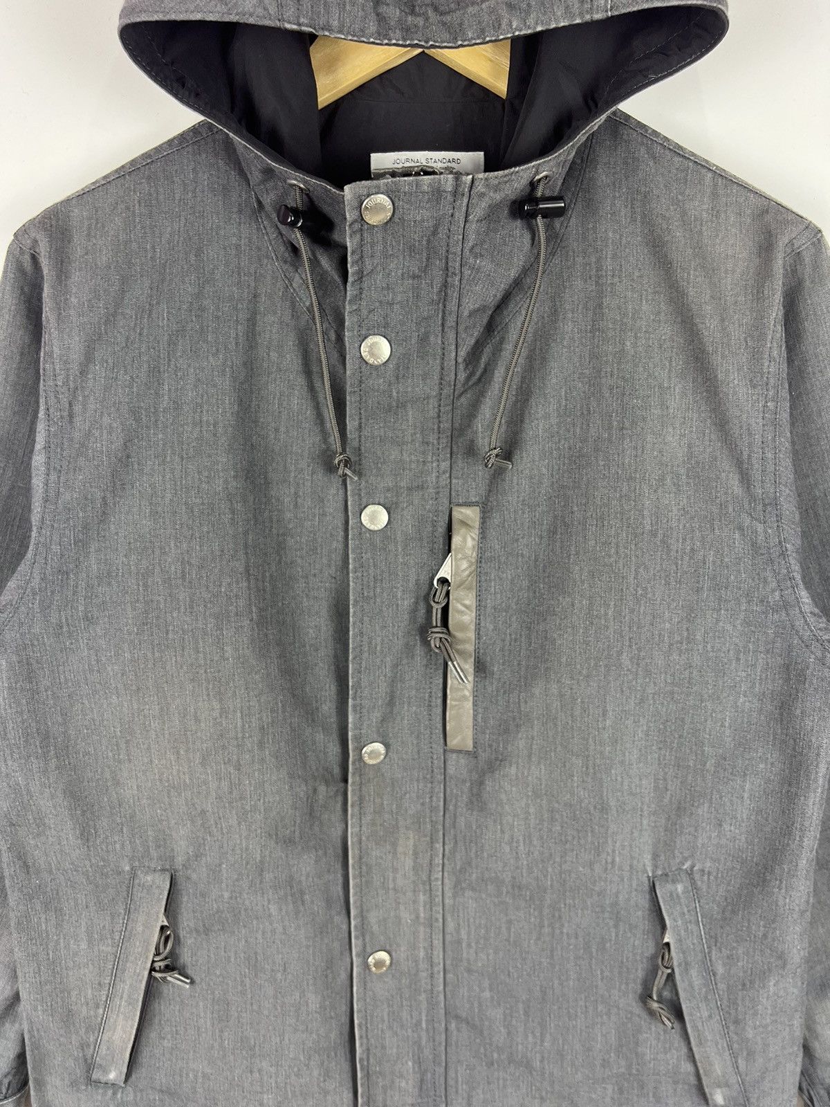 Japanese Brand 🔥 HOODED JOURNAL STANDARD HEAVY JACKET - M Size US M / EU 48-50 / 2 - 4 Thumbnail