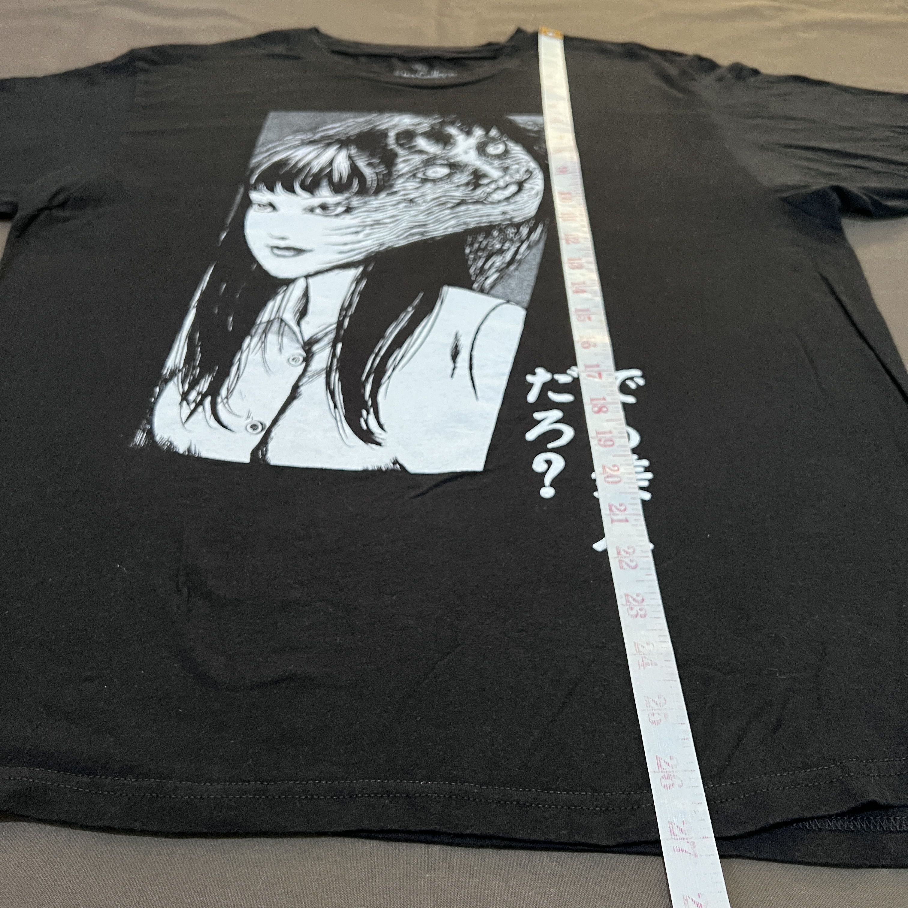 Anime × Cartoon Network × Japanese Brand Junji Ito collection Japanese Horror Anime Emo Tee L Size US L / EU 52-54 / 3 - 7 Thumbnail