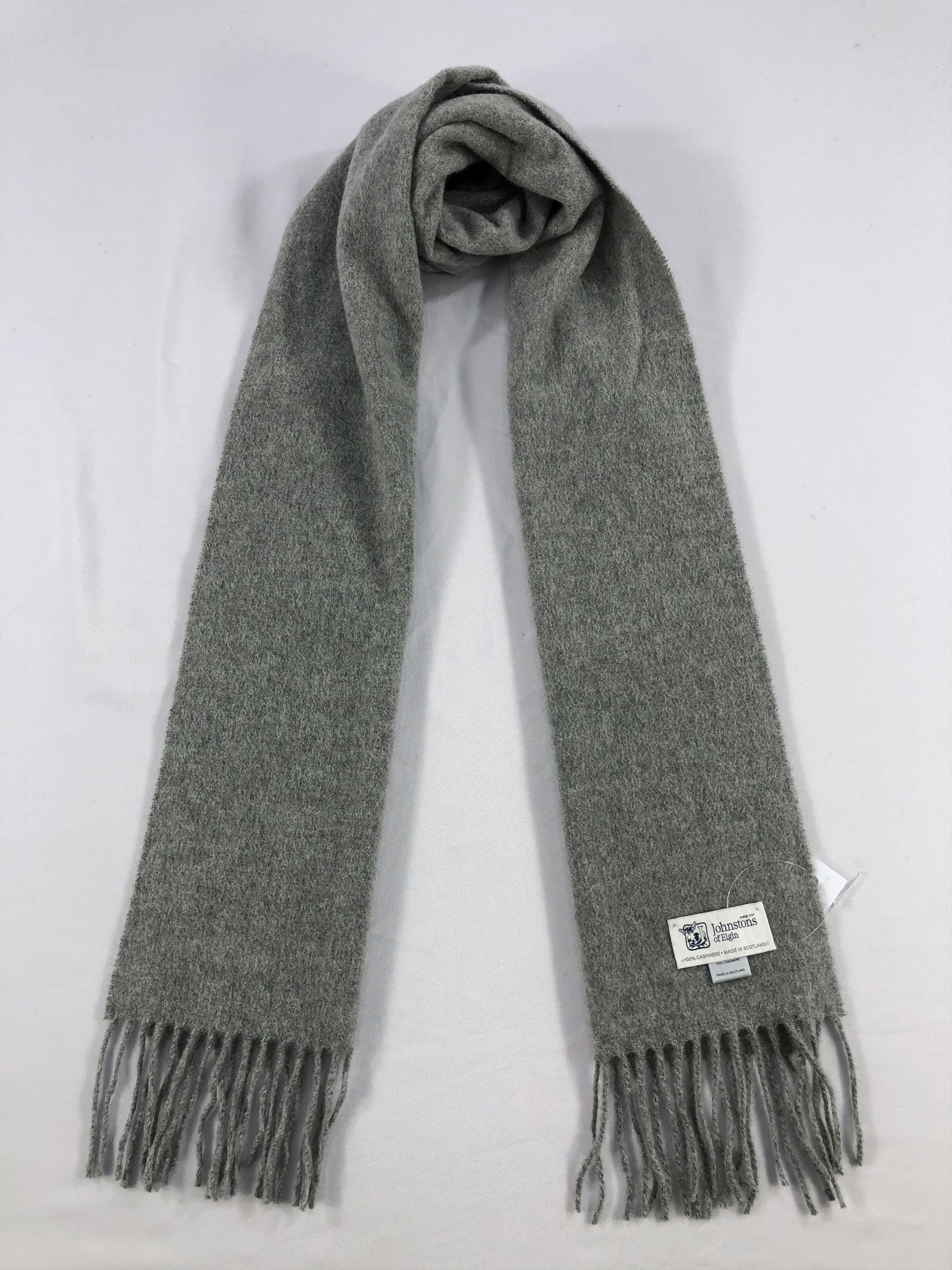 Johnstons Of Elgin Vintage Johnstons of Elgin Scarf/Muffler/Neckwear MF1840 Size ONE SIZE - 1 Thumbnail