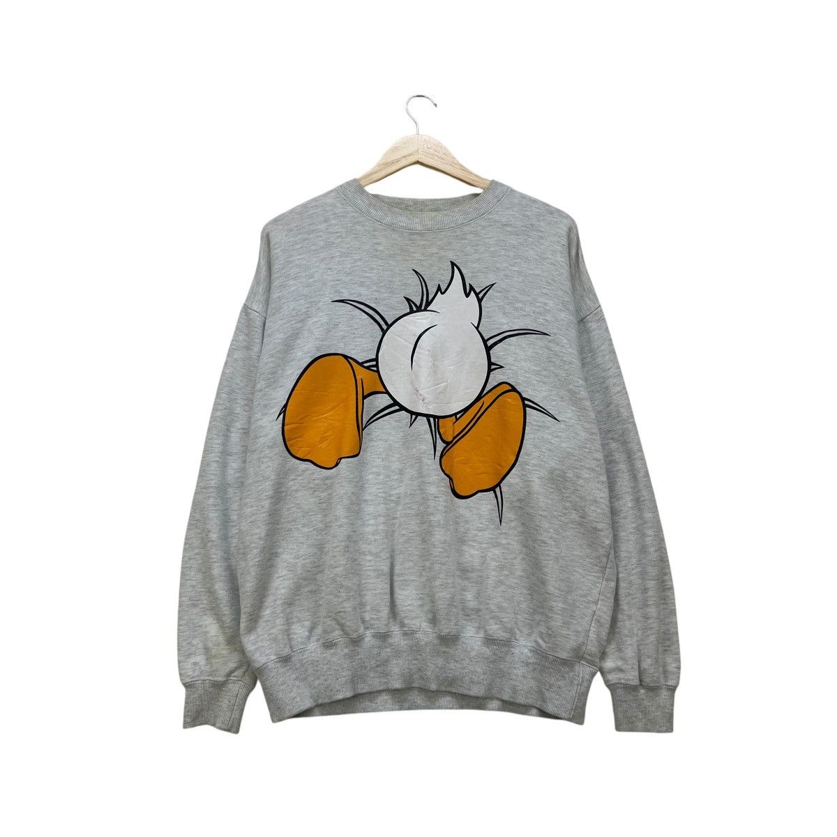 Disney 💥Vintage 90s Disney Donald Duck Crewneck Sweatshirt Size US M / EU 48-50 / 2 - 1 Thumbnail