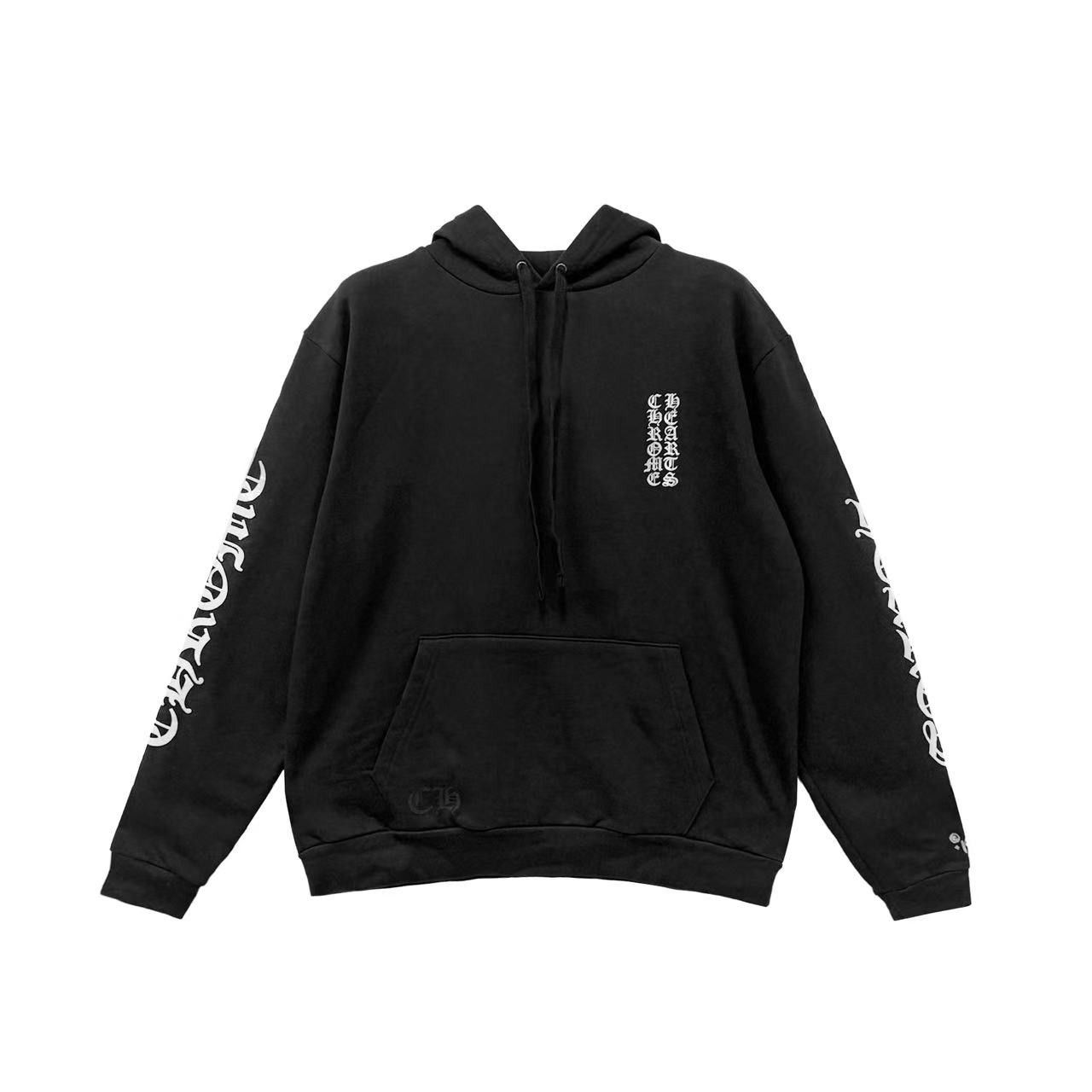Chrome Hearts Chrome Hearts 1988 Script Black Pullover Hoodie Size M / US 6-8 / IT 42-44 - 1 Thumbnail
