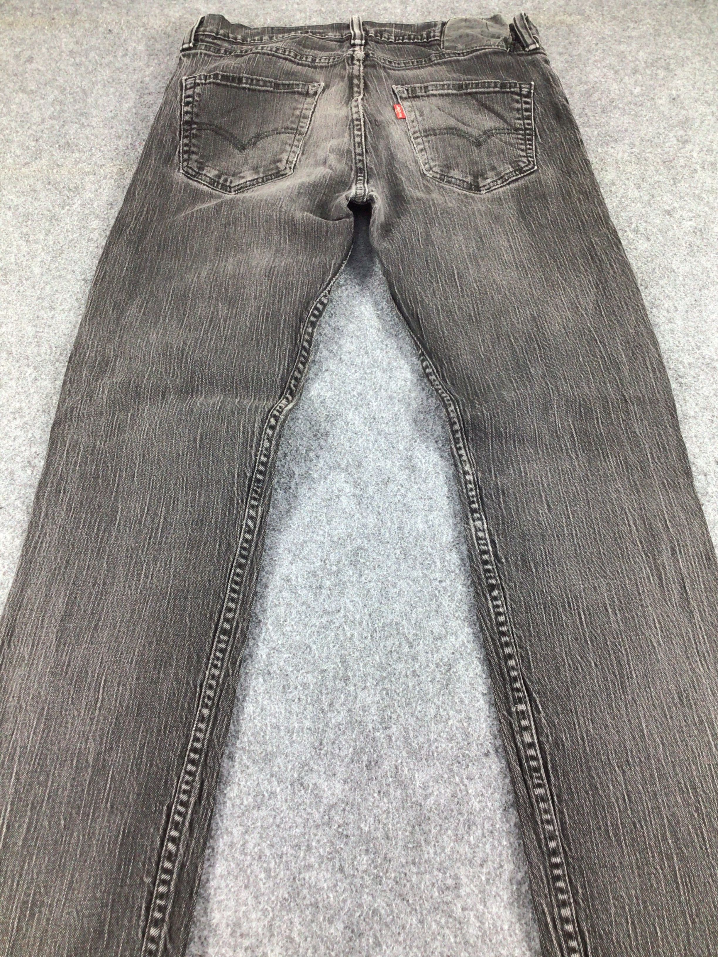 Levi's Vintage Levis Jeans Faded Black Denim -J487 Size US 30 / EU 46 - 4 Thumbnail