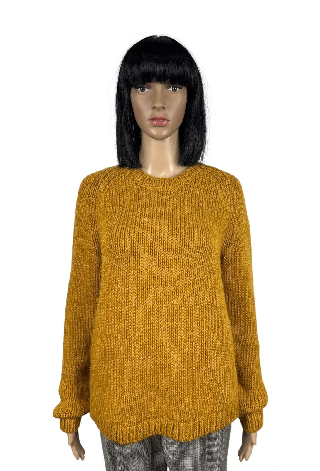 Tommy Hilfiger Tommy Hilfiger Heavy Knit Sweater Alpaca Wool Nylon size L Size L / US 10 / IT 46 - 1 Thumbnail