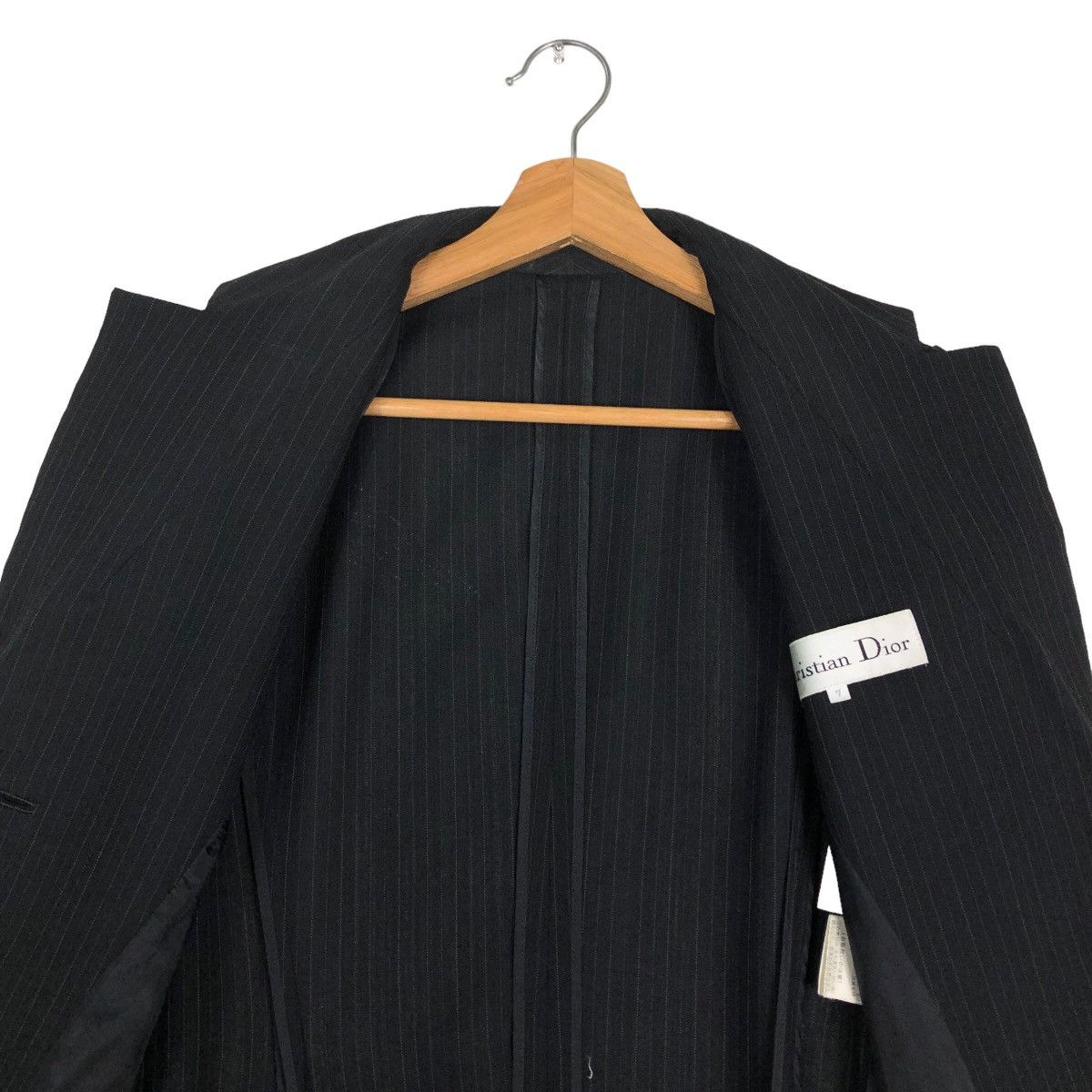 Christian Dior Monsieur 🔥Vintage Christian Dior Striped Coats Jacket Double Breast Size US M / EU 48-50 / 2 - 14 Thumbnail