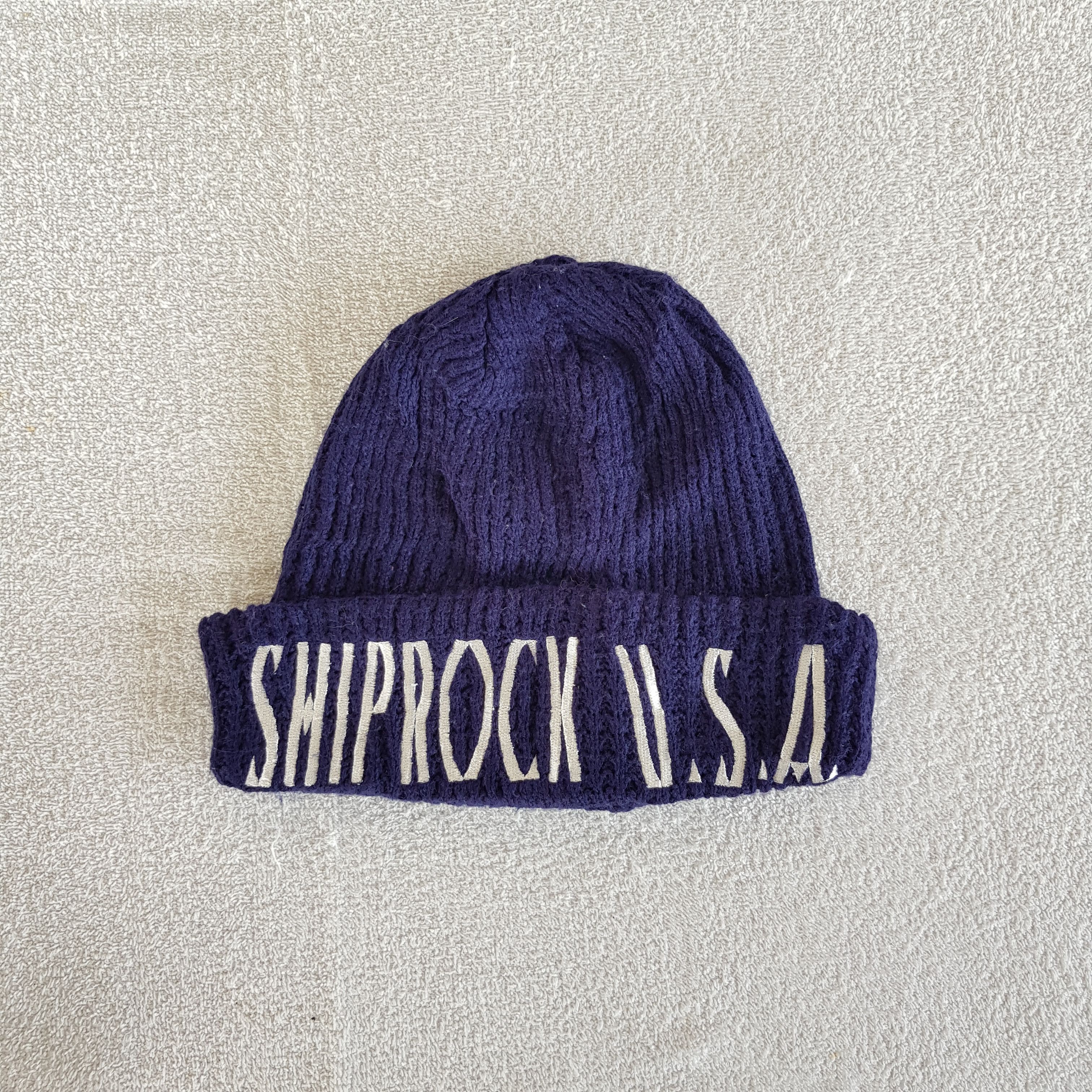 Japanese Brand Vintage Outdoor Beanie Y2K Shiprock USA Humor Snow Caps Hats Size ONE SIZE - 5 Thumbnail