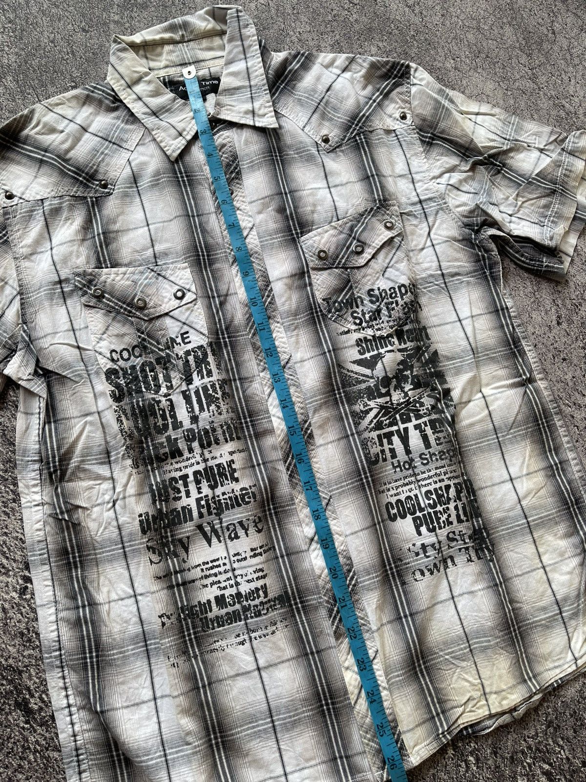 Japanese Brand Y2K Active Time Punk ifsixwaxnine shirt Size US M / EU 48-50 / 2 - 9 Thumbnail